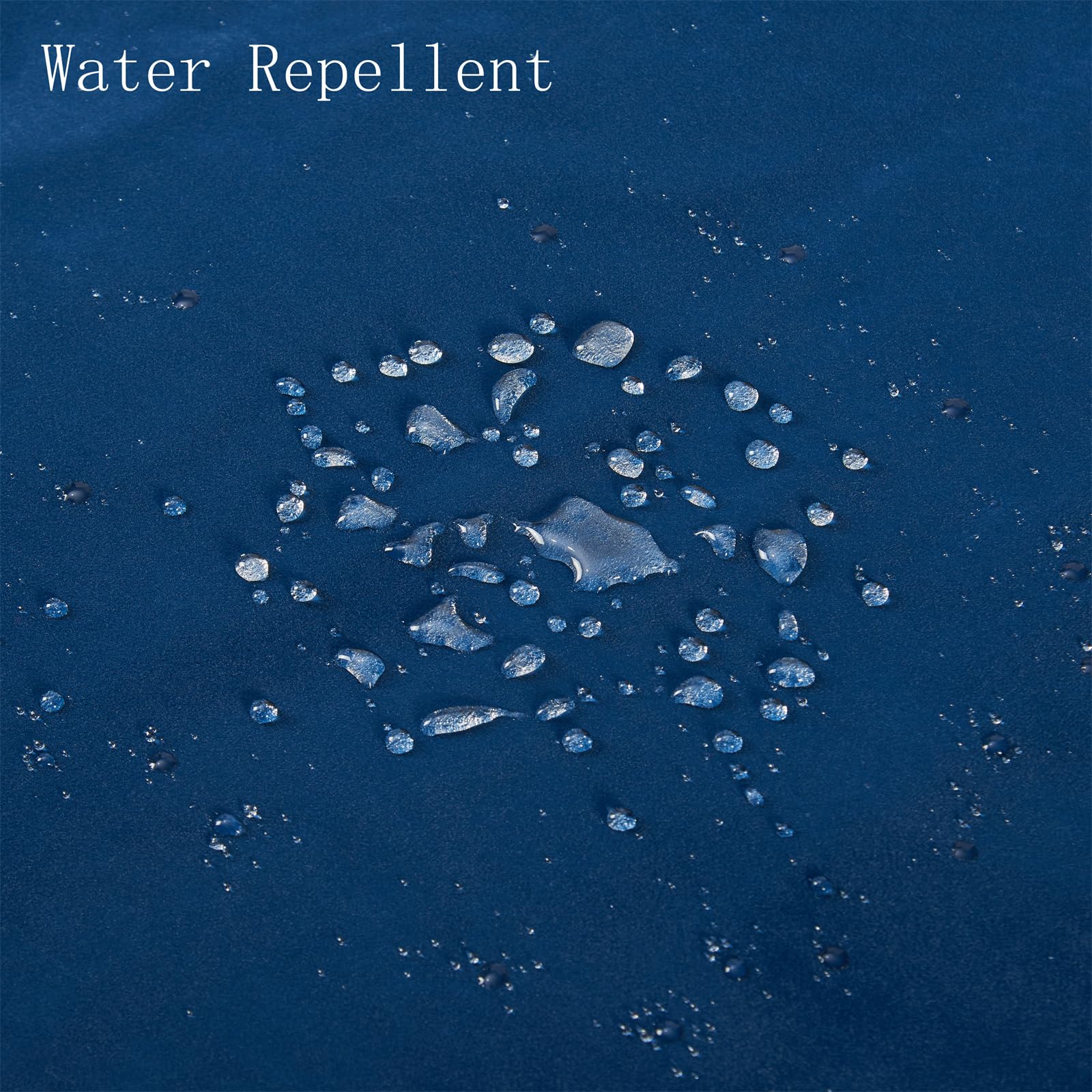 Navy Blue Shower Curtains For Bathroom, Navy Blue Velevt Shower Curtain,Luxury 260 Gsm Heavy-Duty Fabric Curtain With Hooks, Was