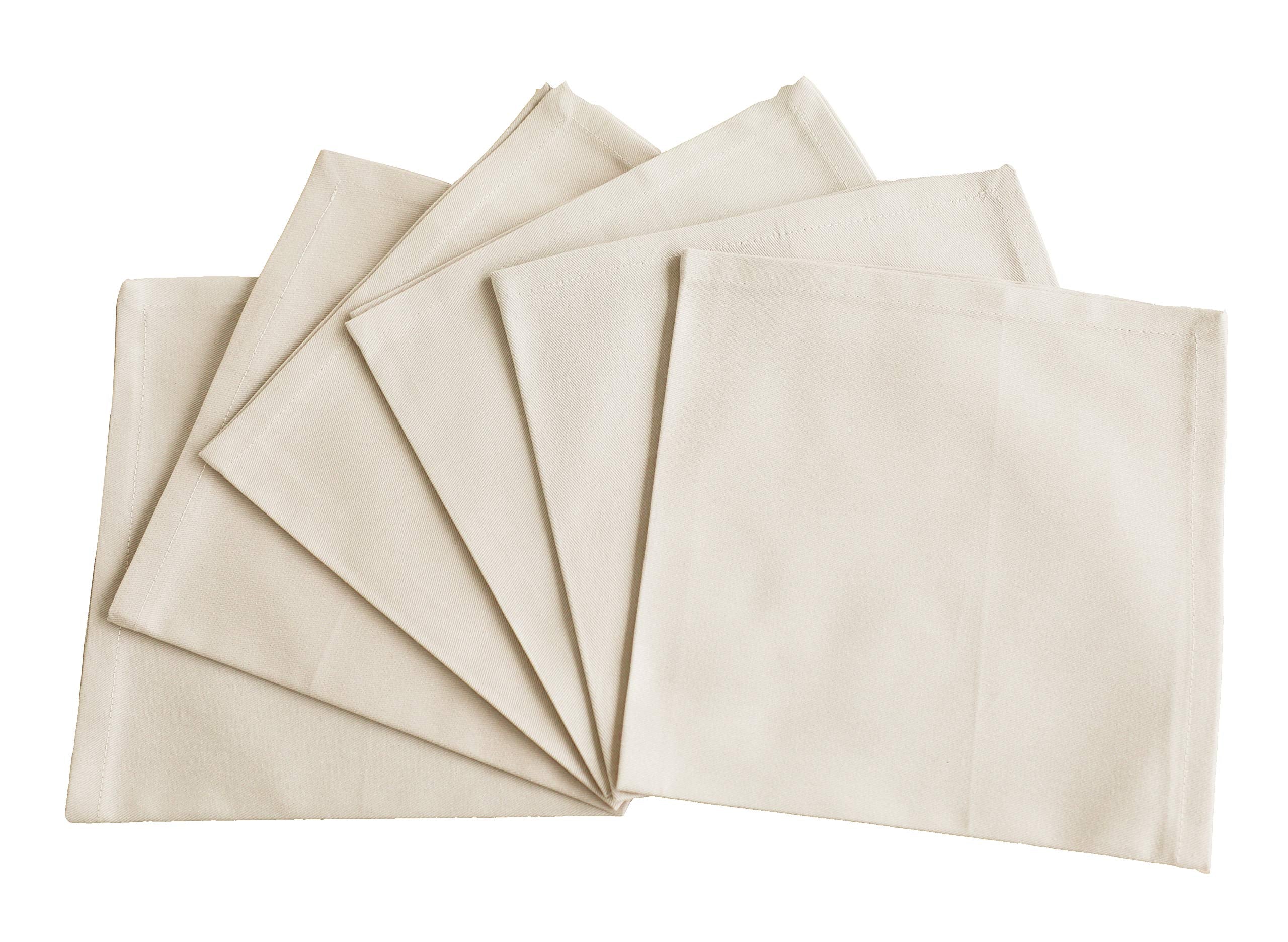Amour Infini Cotton Cloth Napkins Set Of 12 Washable Soft Premium Hotel Quality 18X18 Inch Dinner Napkin For Fall Thanksgiving A