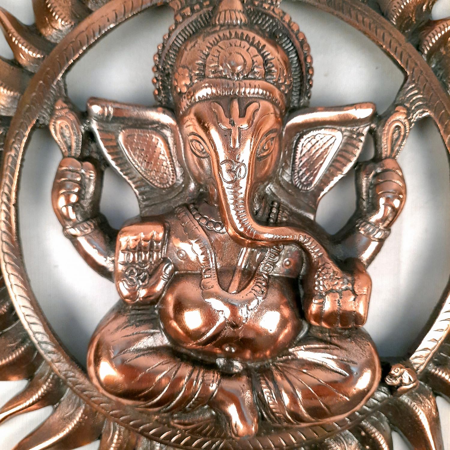 Apka Mart The Online Shop Ganesh Wall Hanging | Lord Ganesha Wall Decor - For Puja, Home & Entrance |Religoius Wall Art For Livi