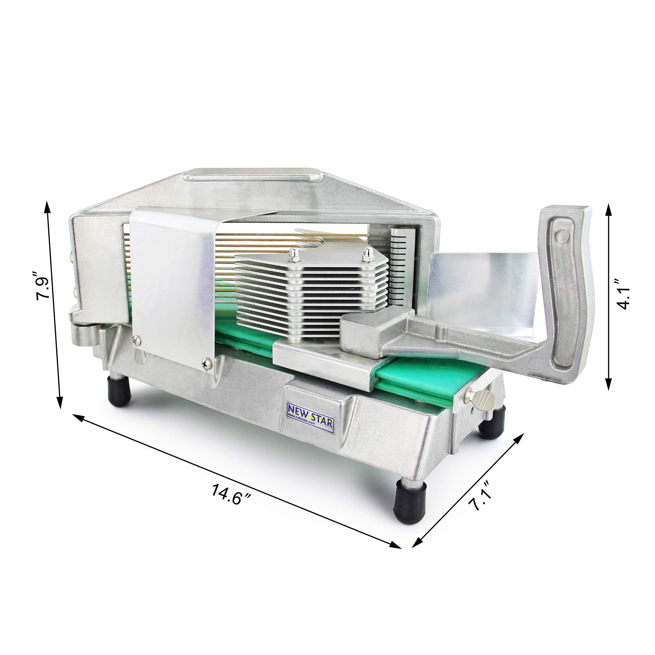 New Star Foodservice 39702 Commercial Tomato Slicer, 3/16-Inch
