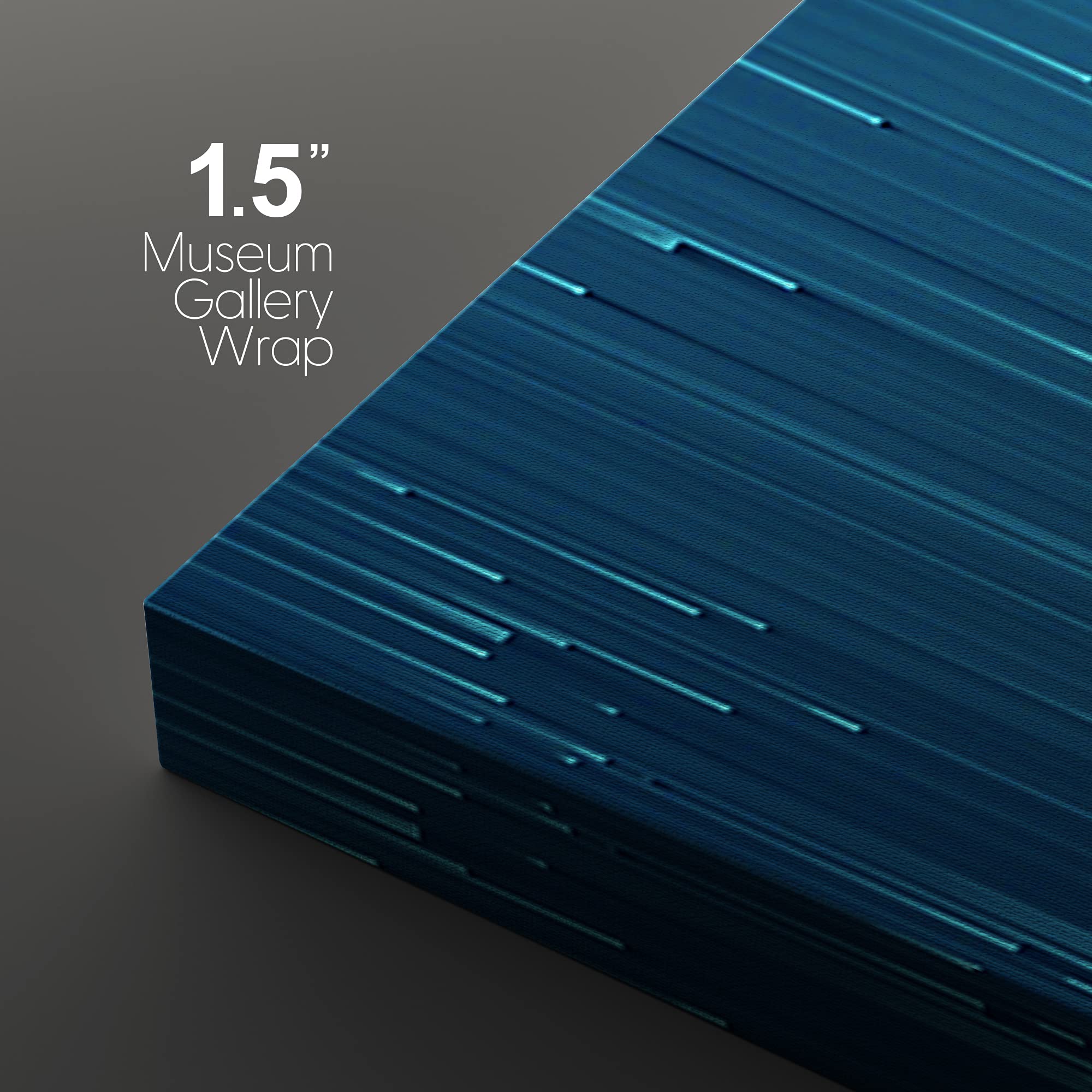 Wall26 Canvas Print Wall Art Set Elephant & Dog With Geometric Star Rain Astronomy & Space Sky Illustrations Realism Landscape C