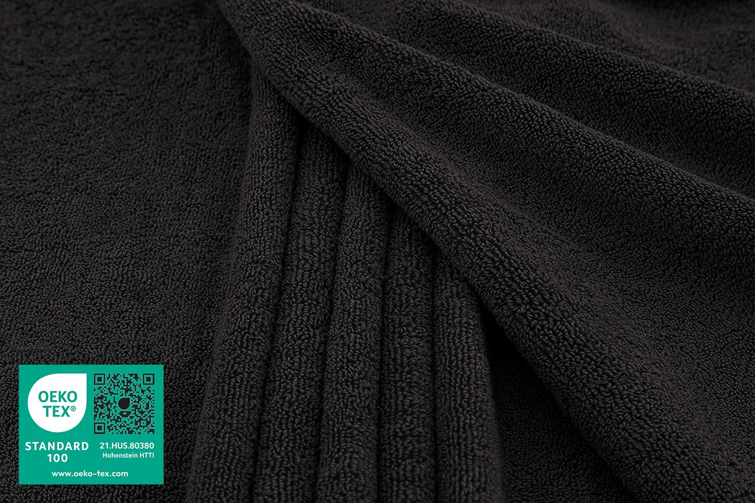 American Soft Linen Oversized Bath Sheet 40x80  Jumbo Large Bath Towels for Bathroom  100% Ringspun Cotton Bath Sheet for Adults  Bath Sheets Towels  Black Bath Sheet