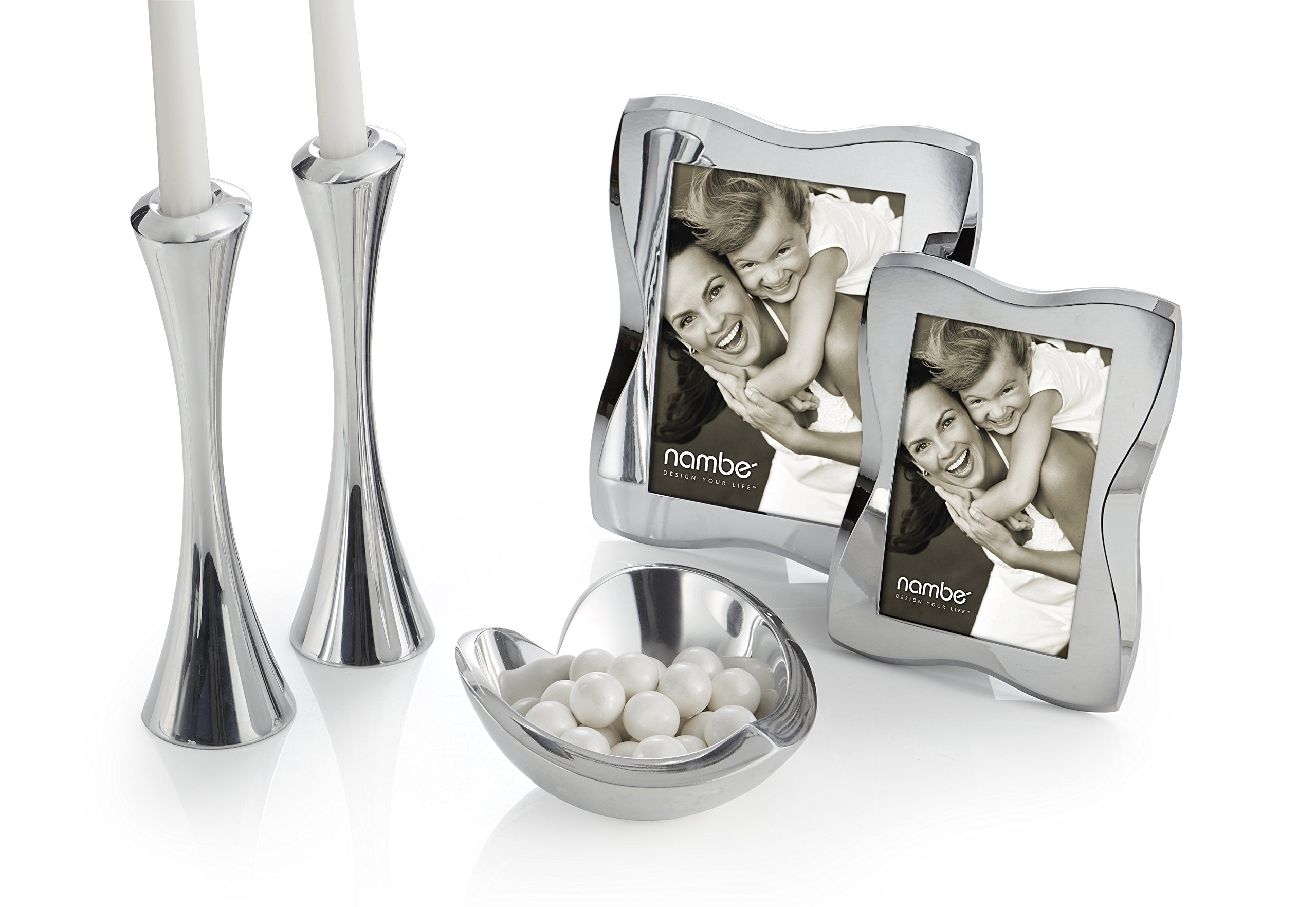 Nambe - Serveware Collection - Love Bowl Mini - Measures At 4.5'' X 1.75'' - Made With Nambe Alloy - Designed By Sean O'Hara
