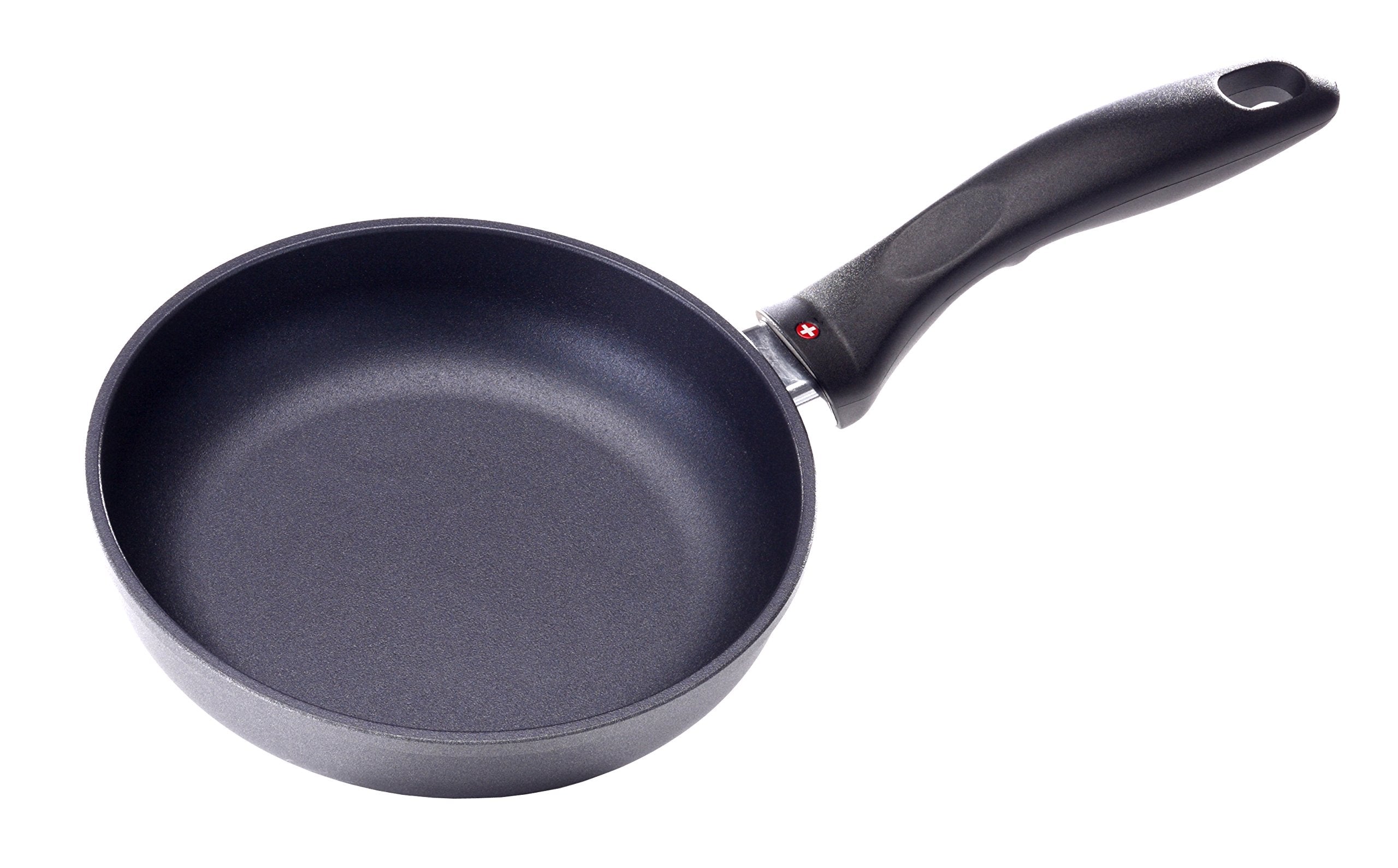 Swiss Diamond 7 Inch Frying Pan - HD Nonstick Diamond Coated Aluminum Skillet - Dishwasher Safe and Oven Safe Fry Pan, Grey