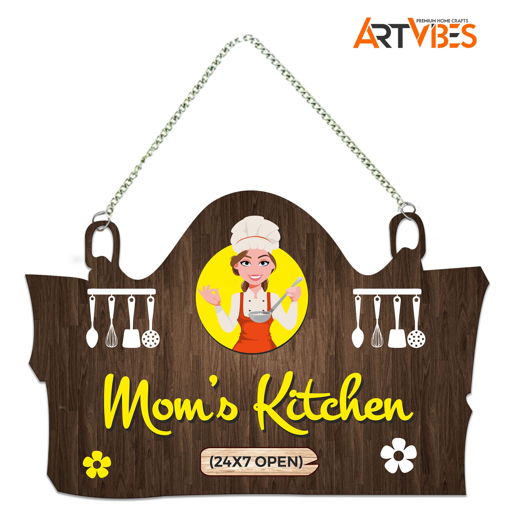 Artvibes Kitchen Hanging For Home Decor | Gifts | Wall Art For Living Room | Decoration Hanging Items | Kitchen Decor | Quotes I