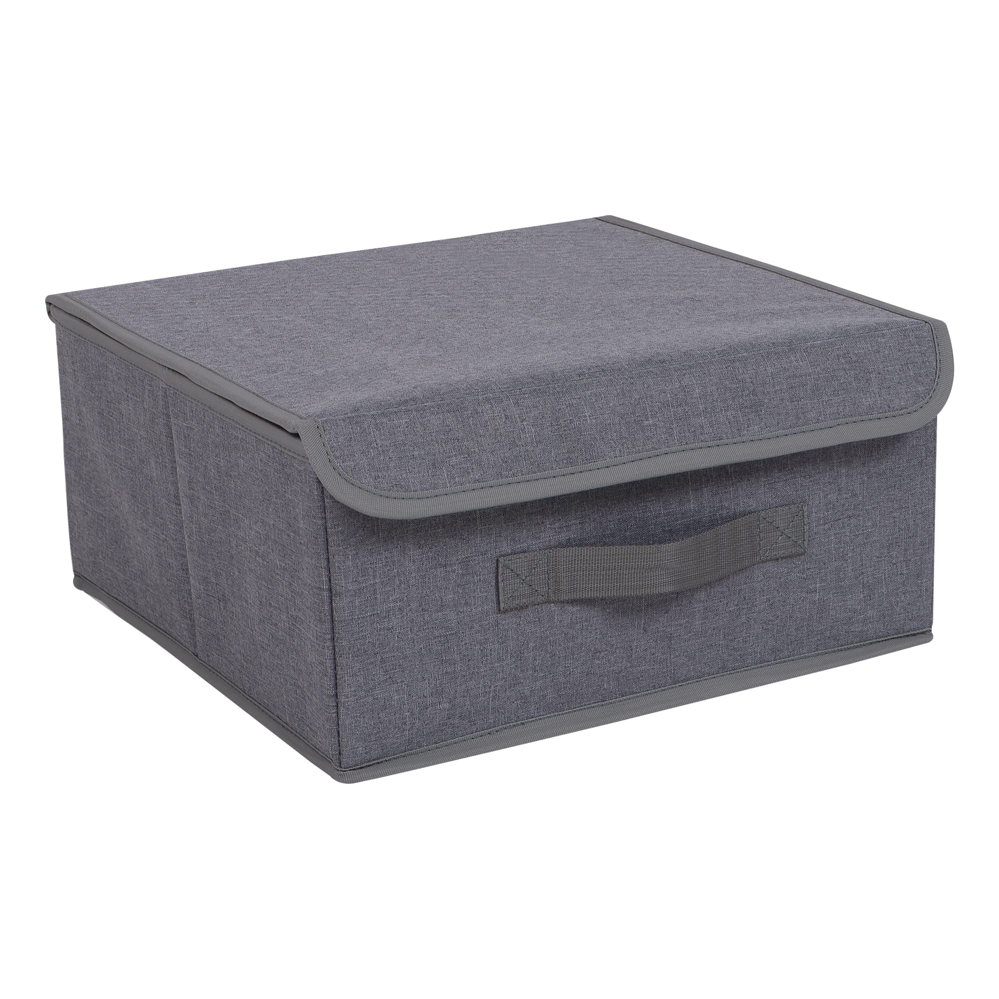 Double R Bags Foldable Storage Bins Cubes Boxes With Lid  Storage Box Cube Cubby Basket Closet Organizer With Handles For Close