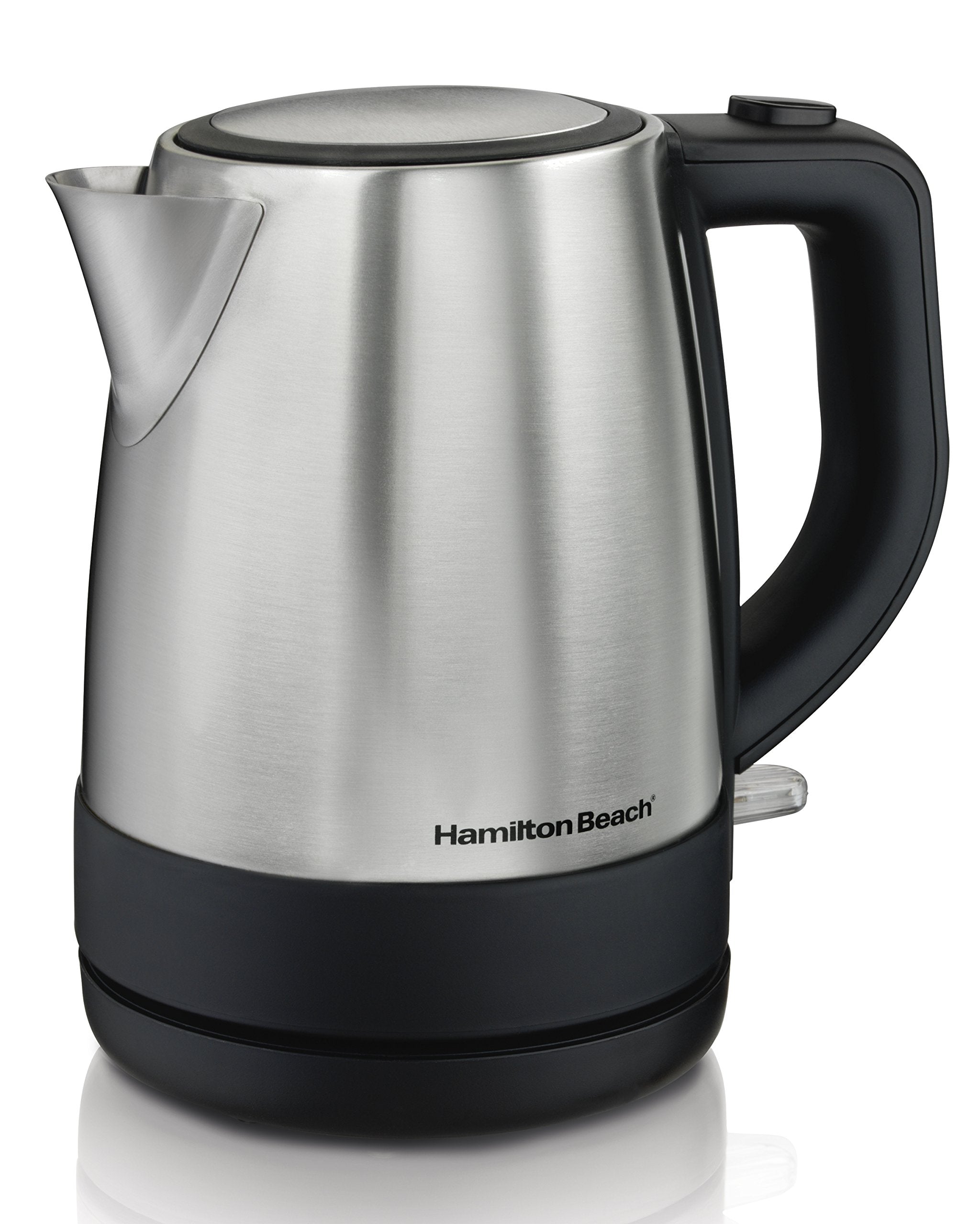 Hamilton Beach Electric Tea Kettle, Water Boiler & Heater, 1 L, Cordless, Auto-Shutoff & Boil-Dry Protection, Stainless Steel (4