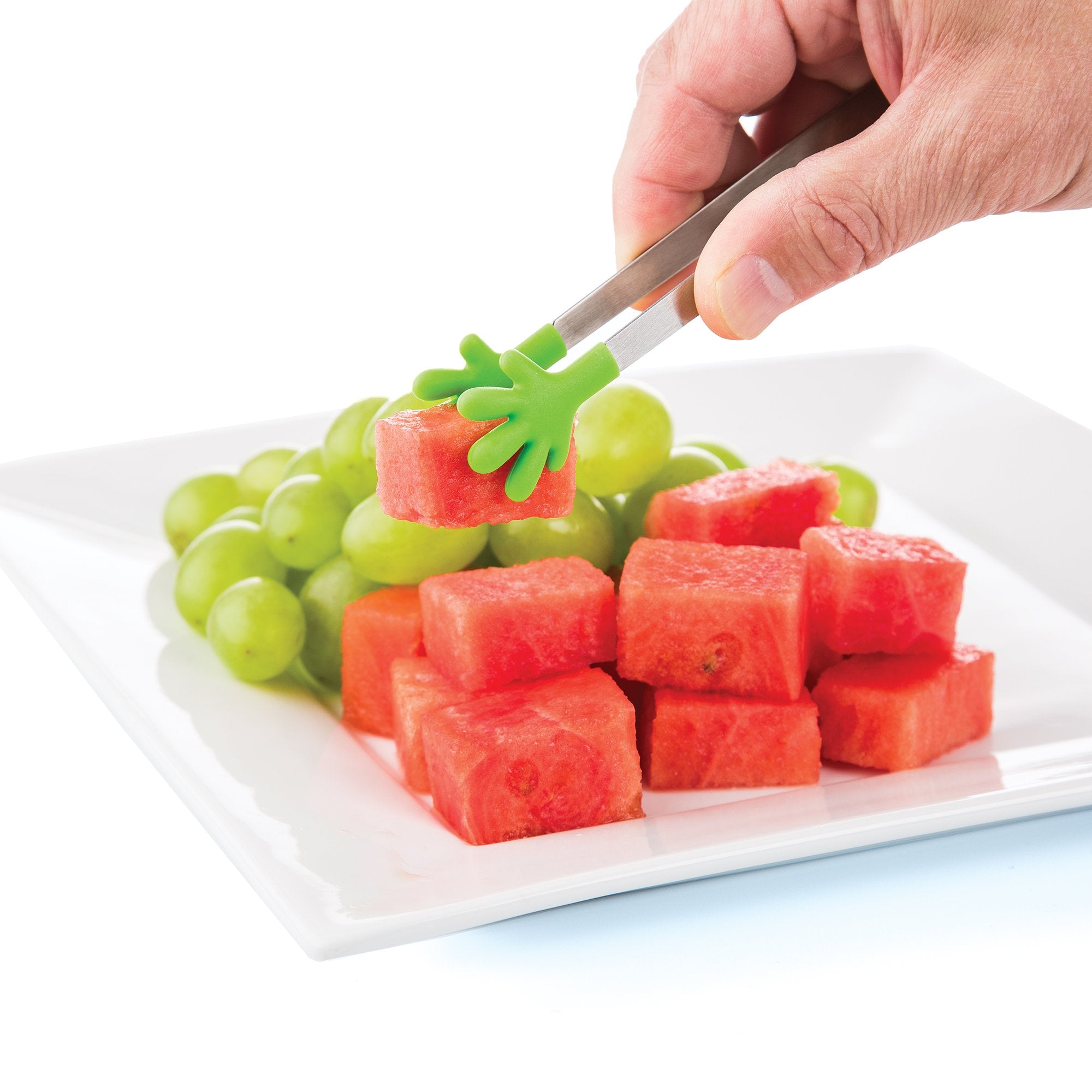 Prep Solutions By Progressive ''Handy'' Tongs - Set Of 2, Quality Silicone, Perfect For Appetizers And Snacks
