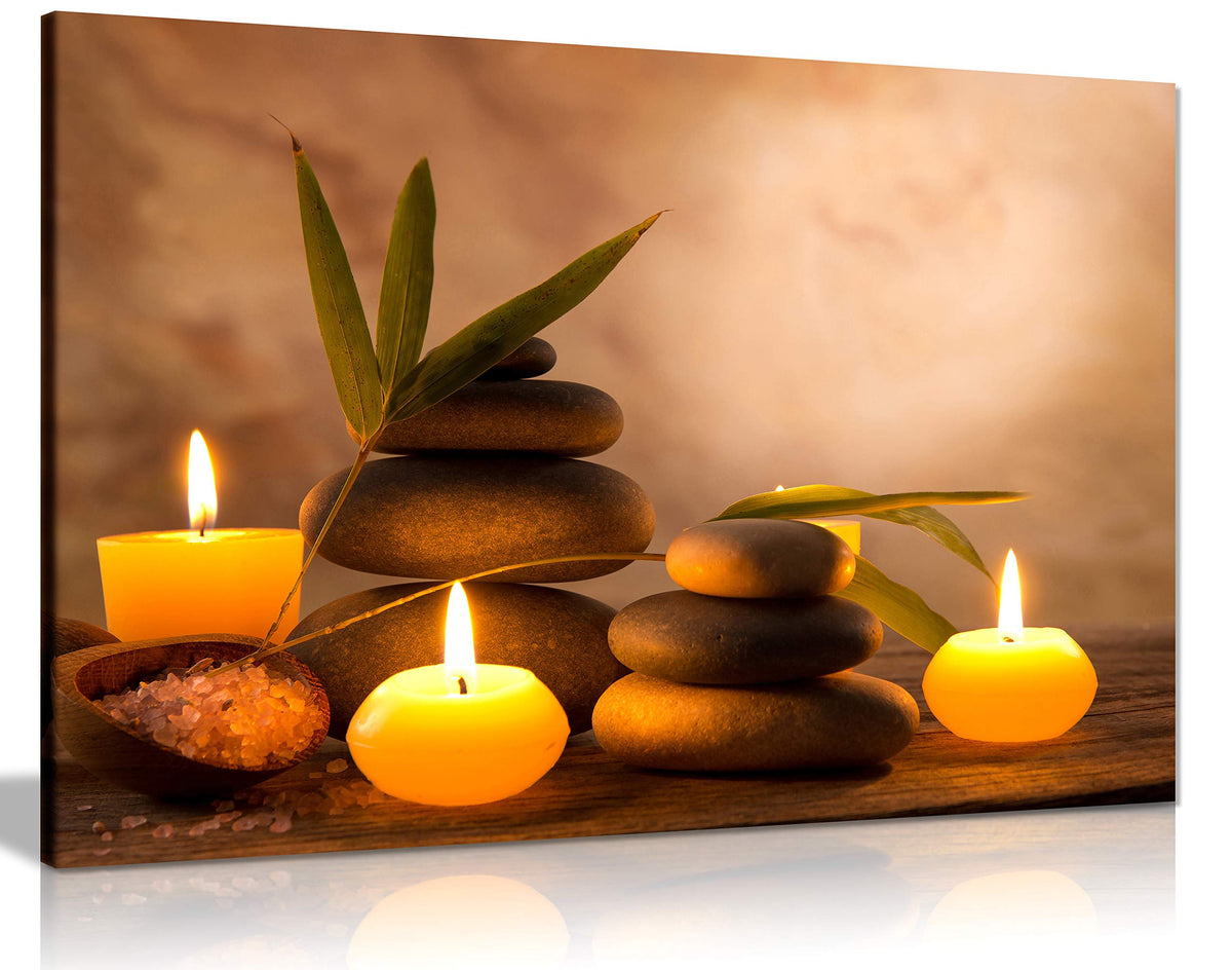 Panther Print, Canvas Wall Art And Framed Pictures For Bathroom Walls, Aromatic Candles And Zen Stones, Special Occasion Prints