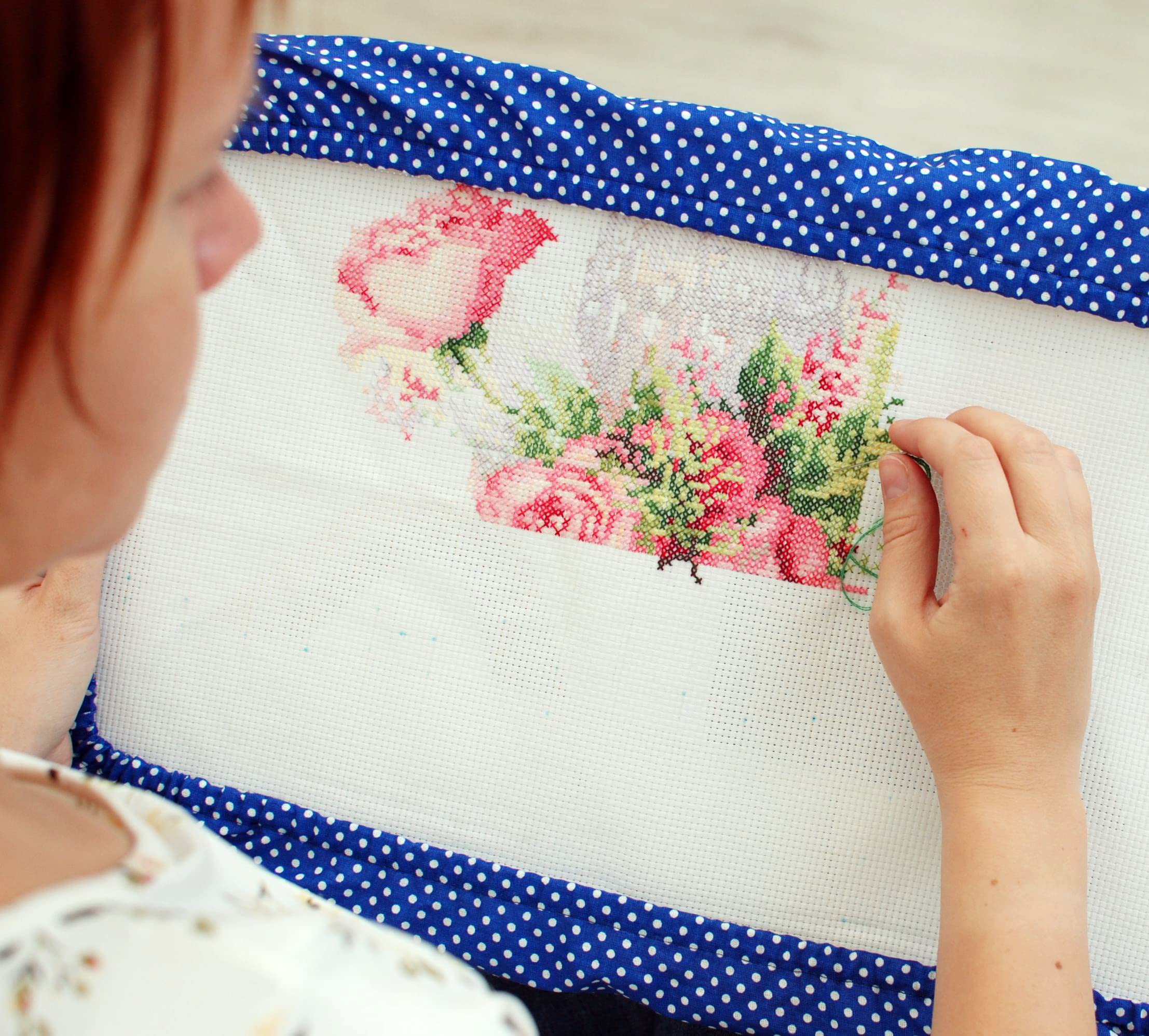 Grime Guard 17X17 For Cross Stitch And Needlework 17 X 17 Frame Embroidery Storage Embroidery Stitches Qsnap Cover Cross Stitch