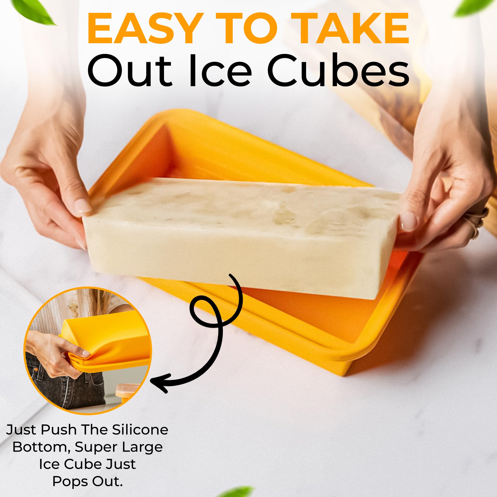 (2 Pack) Large Silicone Freezer Containers For Soup, Pasta Sauce, Leftovers, Broth & More - 6 Cup Reusable Bpa Free Non Plastic