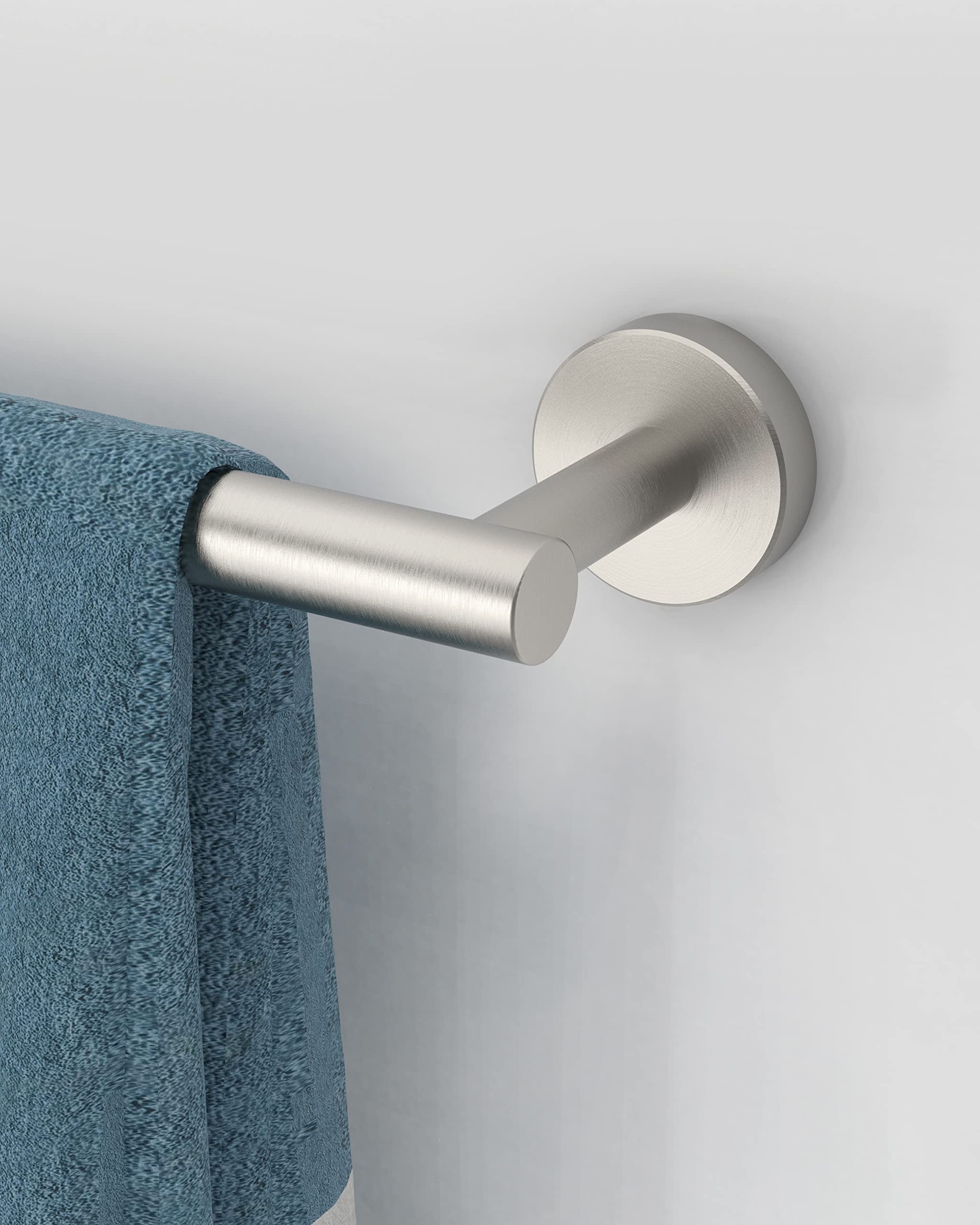 Rarxtr 24 Inch Brushed Towel Bar Towel Rack For Bathroom Kitchen Hand Towel Holder Dish Cloths Hanger Sus304 Stainless Steel Rus