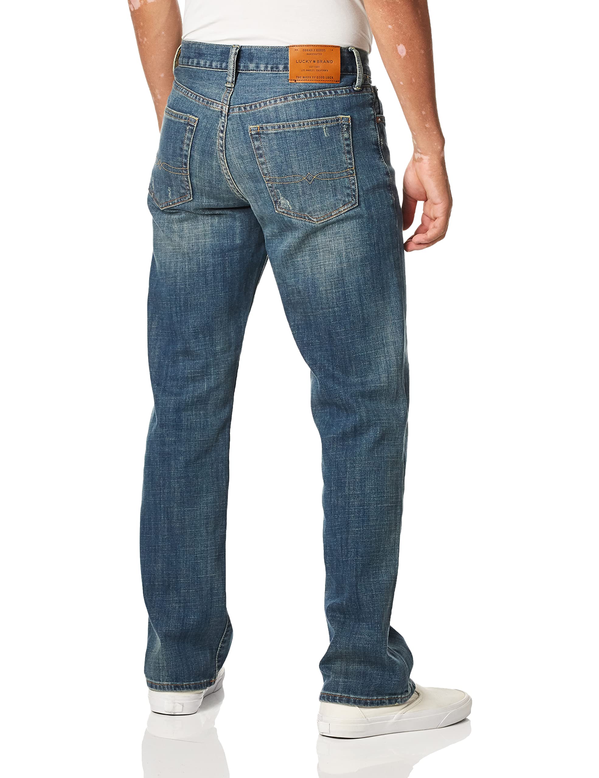 Lucky Brand Mens 181 Relaxed Straight Jeans, Ol Wilder Ranch, 40W X 34L Us