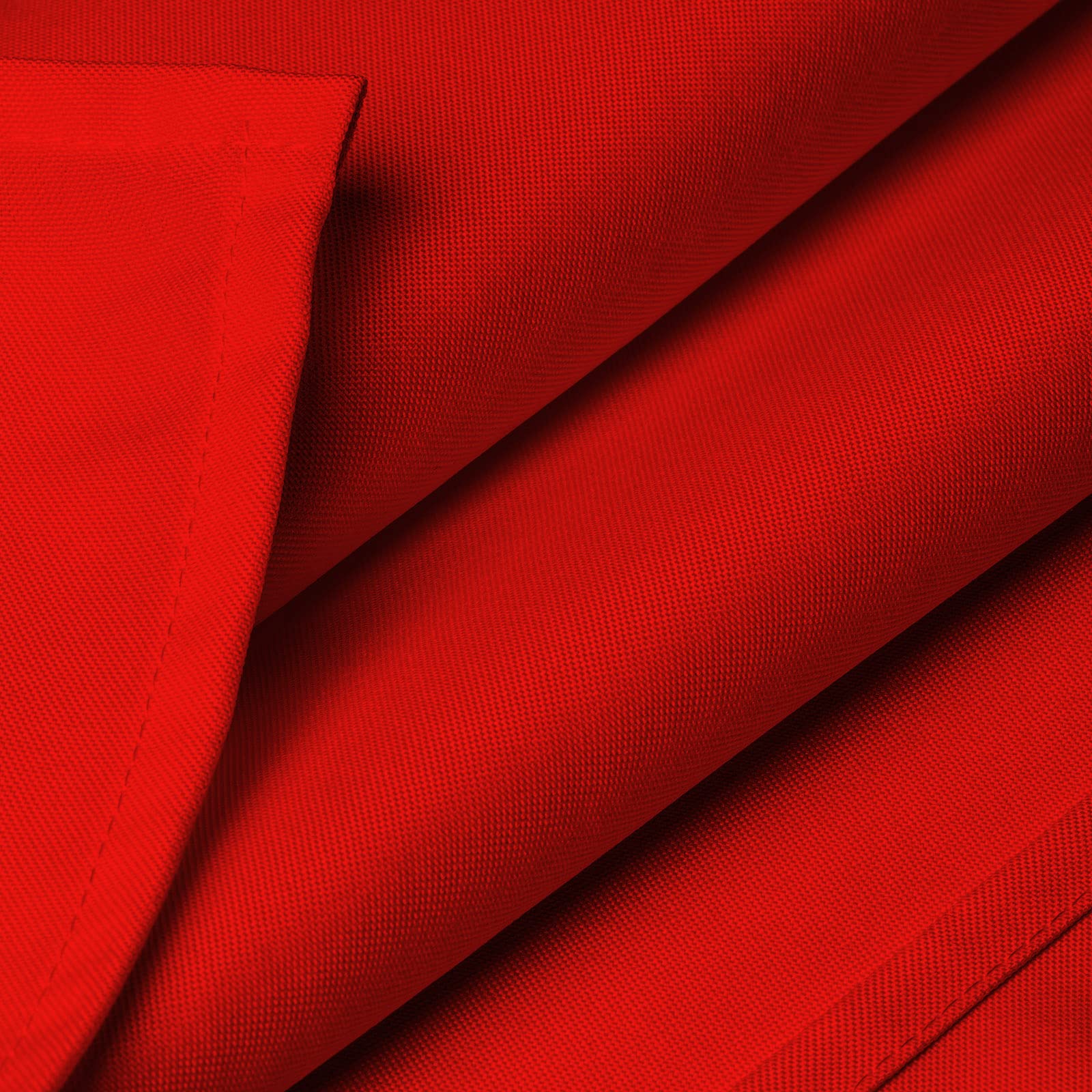 Lann'S Linens - 70 X 120 Premium Tablecloth For Wedding/Banquet/Restaurant - Rectangular Polyester Fabric Table Cloth - Red