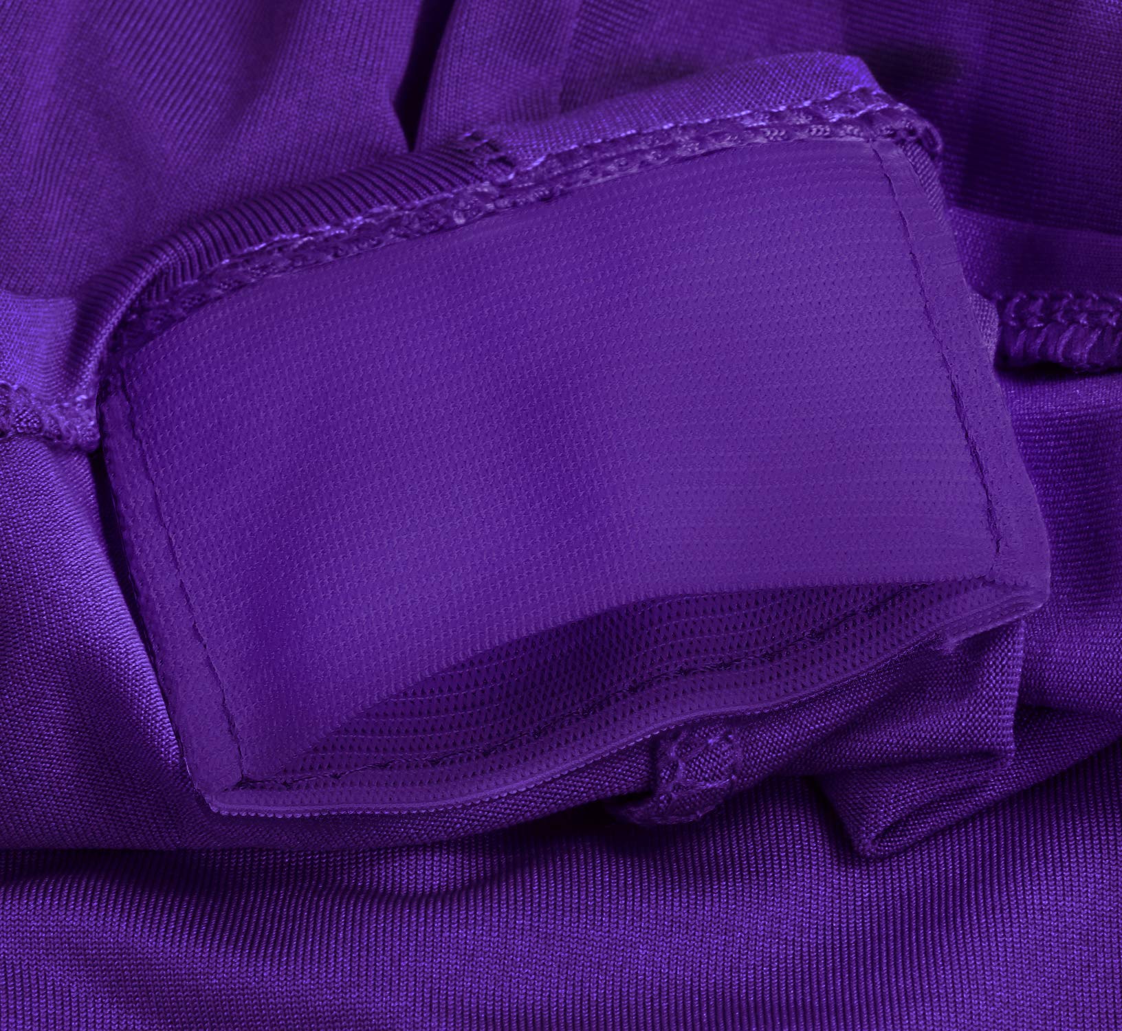 Utopia Kitchen Spandex Tablecloth 2 Pack [6FT  Purple] Tight  Fitted  Washable and Wrinkle Resistant Stretch Rectangular Patio Table Cover for Event  Wedding  Banquet & Parties [72Lx30Wx30H Inch]