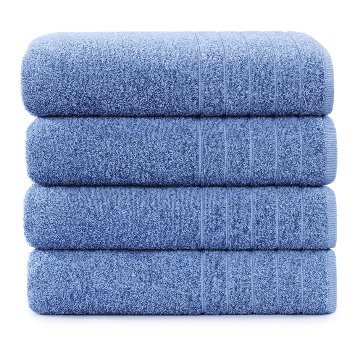 Casa Platino Bath Towel Sets 4 Pack, Large Bath Towels(30''X60''), 100% Ring Spun Cotton Towels Set, Absorbent Towel Sets, Quick
