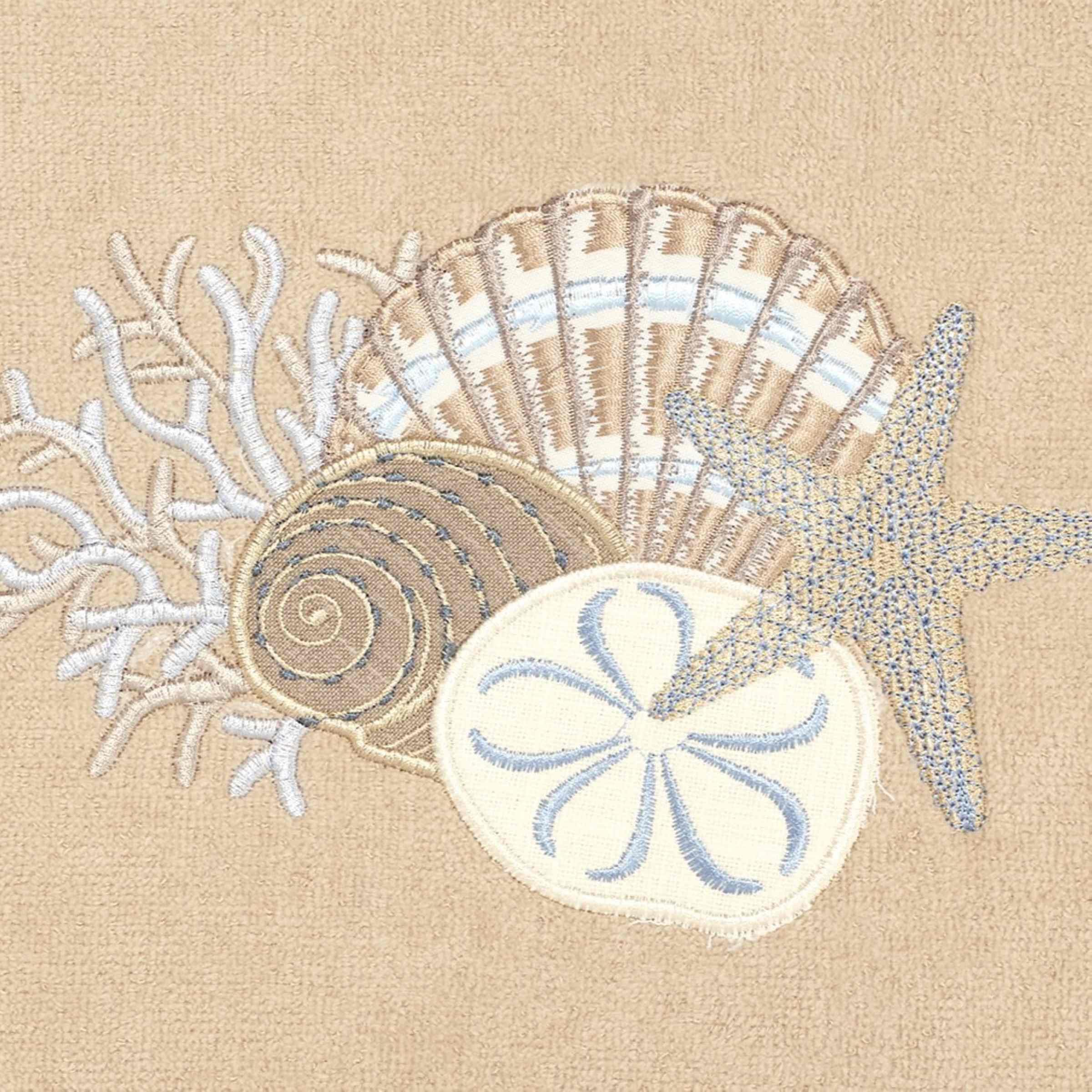 Avanti Linens - Bath Towel, Soft & Absorbent Cotton Towel (By The Sea Collection, Rattan)