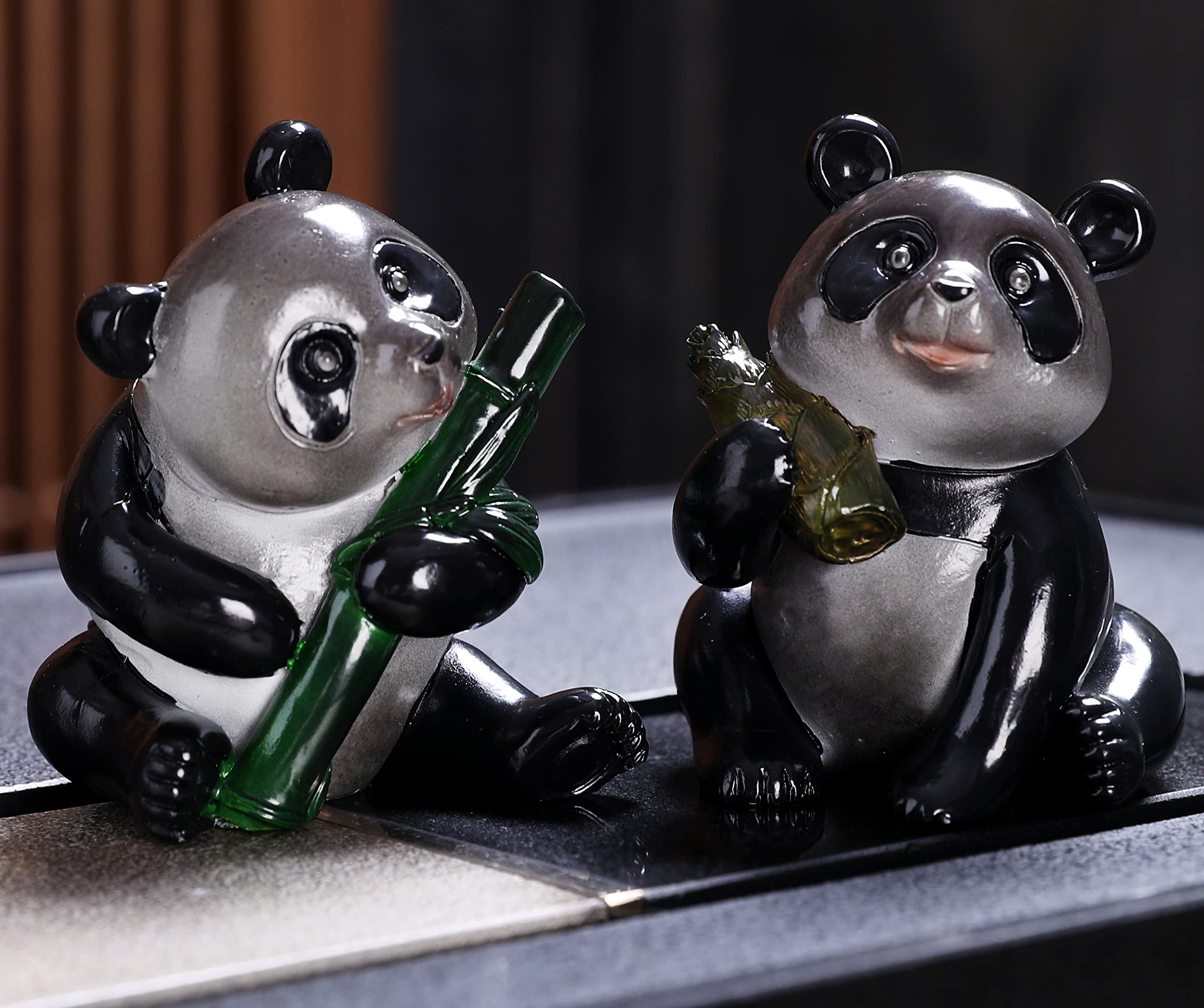 Ordersoon Exquisite Handmade Color-Changing Tea Pet - Panda Design - Perfect Tea Tray Accessory For Enthusiastic Tea Connoisseur