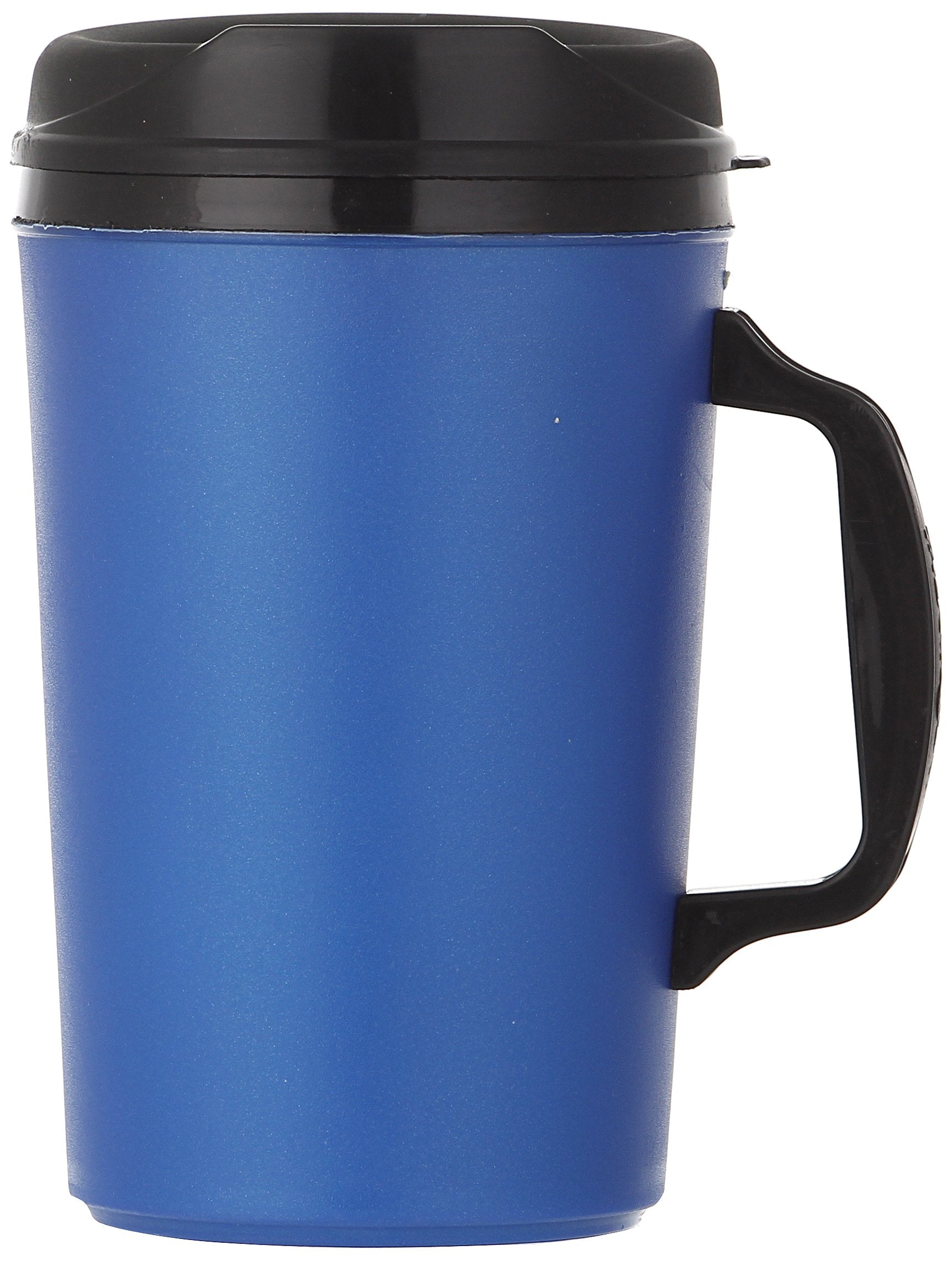 ThermoServ Foam Insulated Mug, 34-Ounce, Pearl Dark Blue