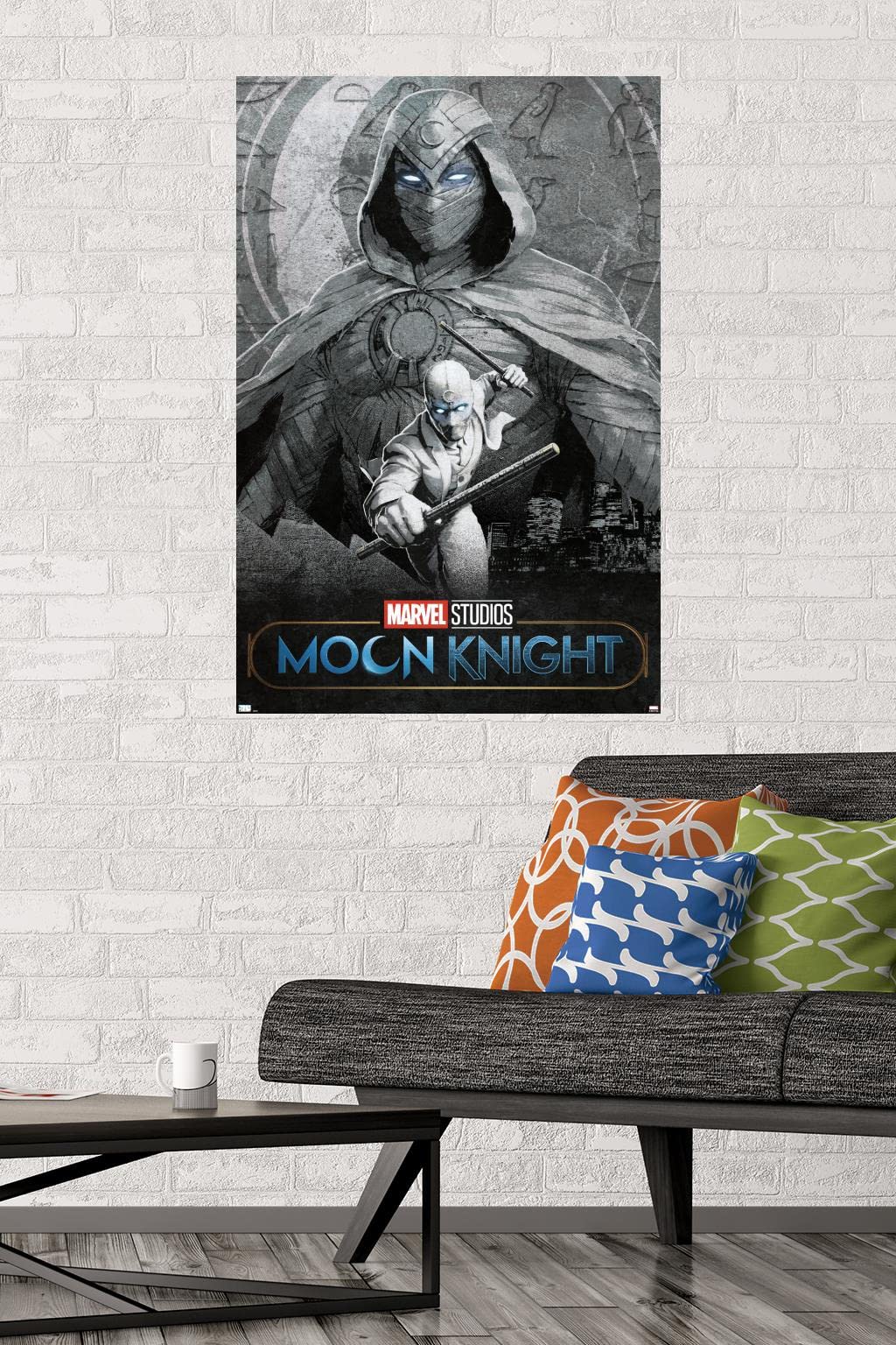 Trends International Marvel Moon Knight - Teaser Wall Poster, 22.375'' X 34'', Unframed Version