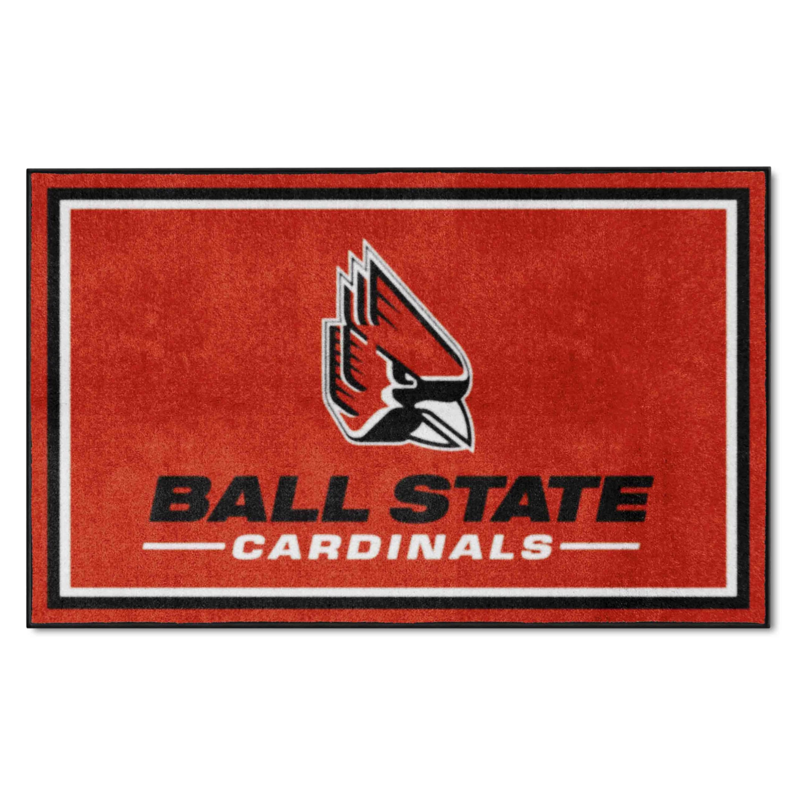 FANMATS 18700 NCAA Ball State University 4x6 Rug