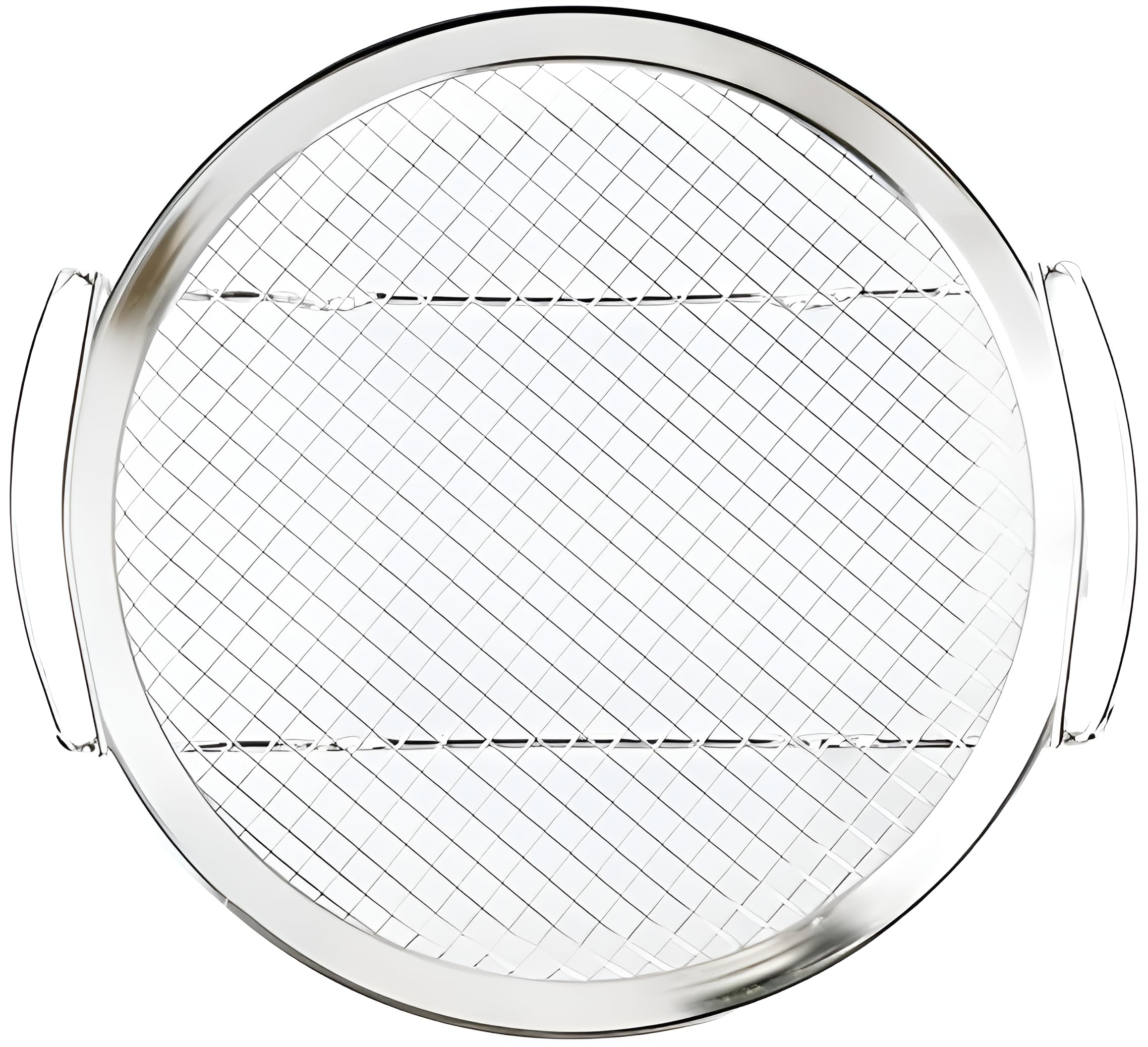 Shreesamp Stainless Steel Round Oil Plate Cooking Tool Fried Food Leakage Net Fry Cooking Strainer Metal For Deep Fry Strainer O