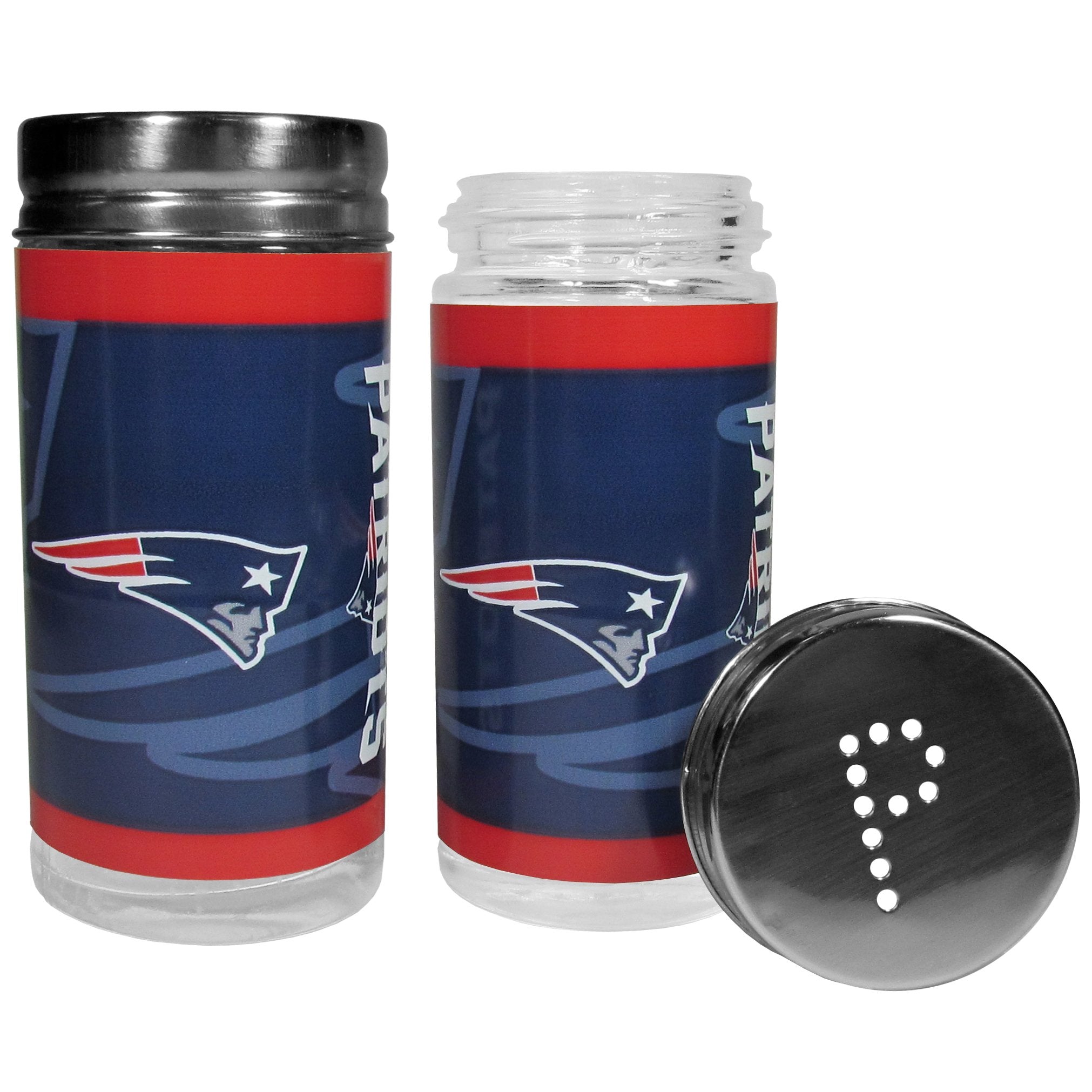 Siskiyou Sports Nfl New England Patriots Salt & Pepper Shakers, Blue,