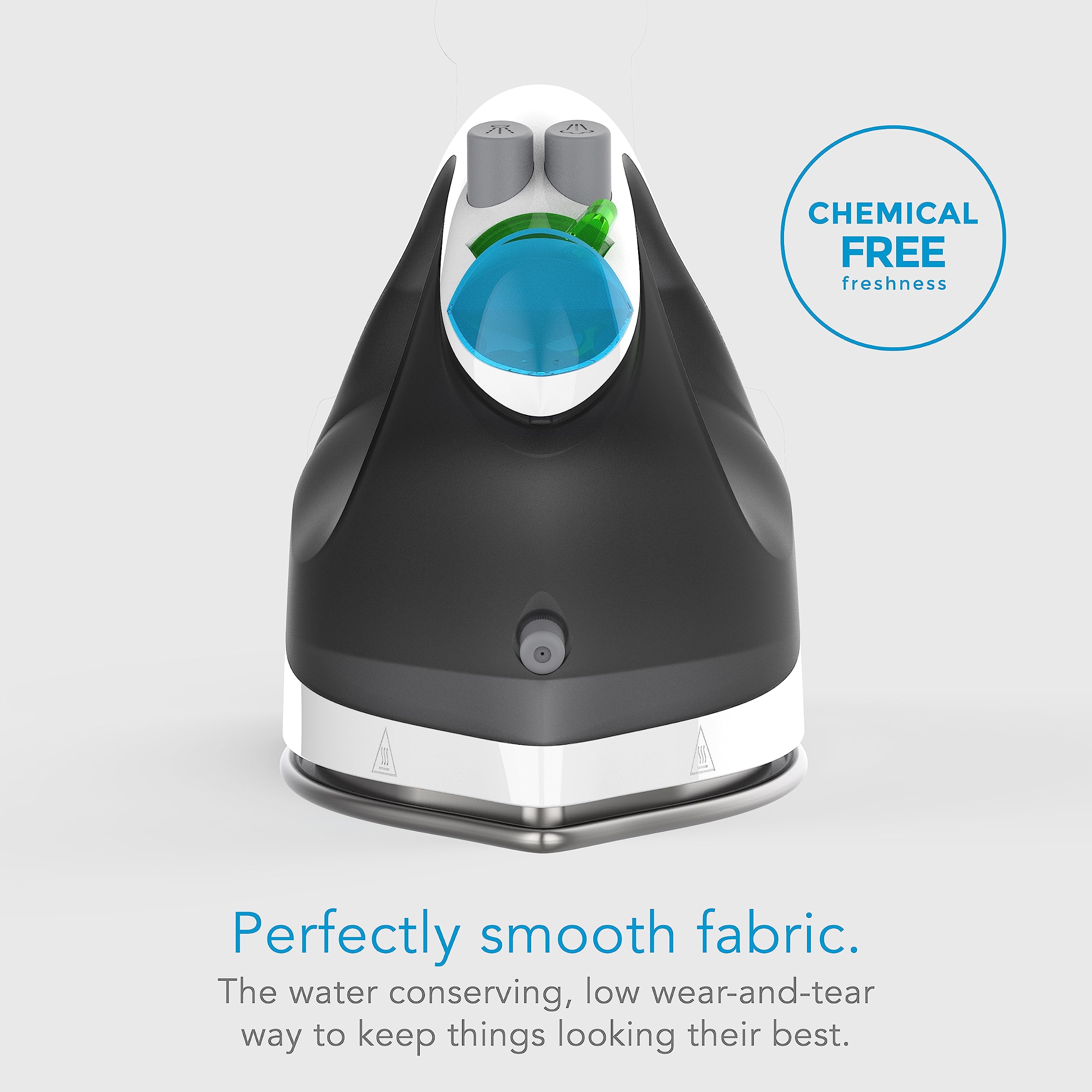 Steamfast SF-760 Portable Cordless Steam Iron  With Carrying Case  Non-Stick Sole Plate  White