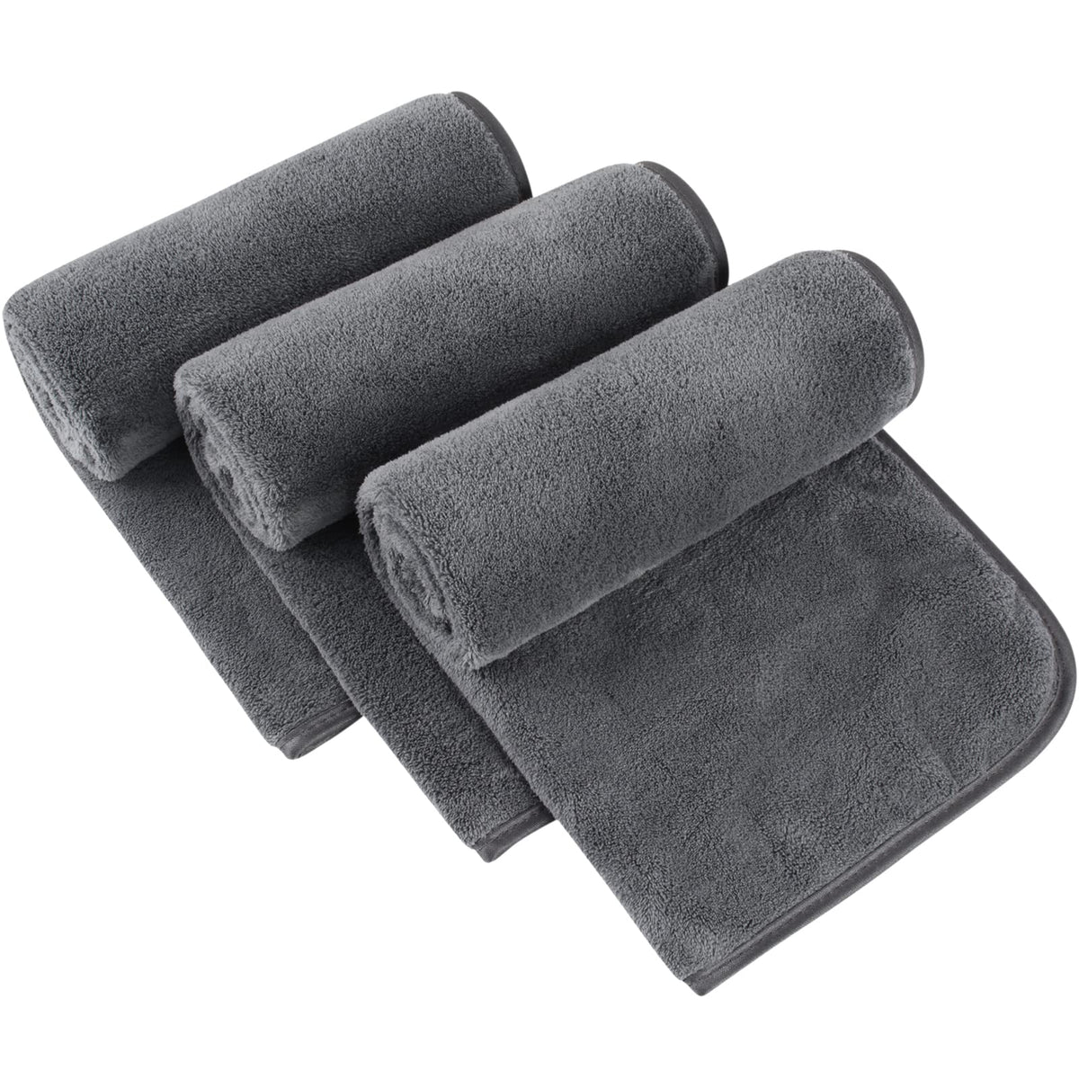 Sinland Bathroom Hand Towels, 16 X 30 Inch, Super Soft And Absorbent Microfiber Washcloth Face Towels For Bathroom, Kitchen, Spa
