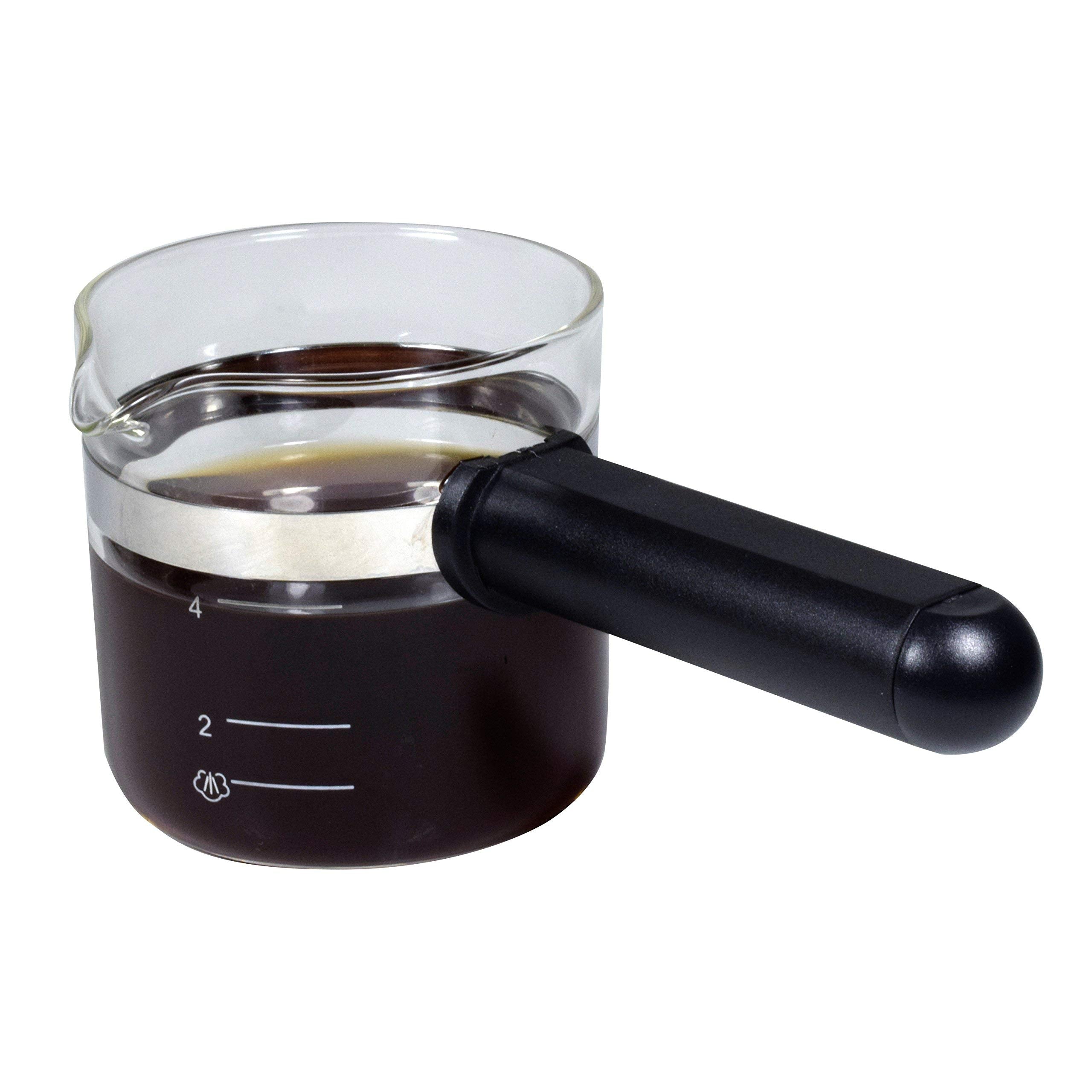 Univen Espresso Coffee Carafe Glass 4 Cup Universal fits Mr. Coffee  Krups  Salton  DeLonghi  etc.