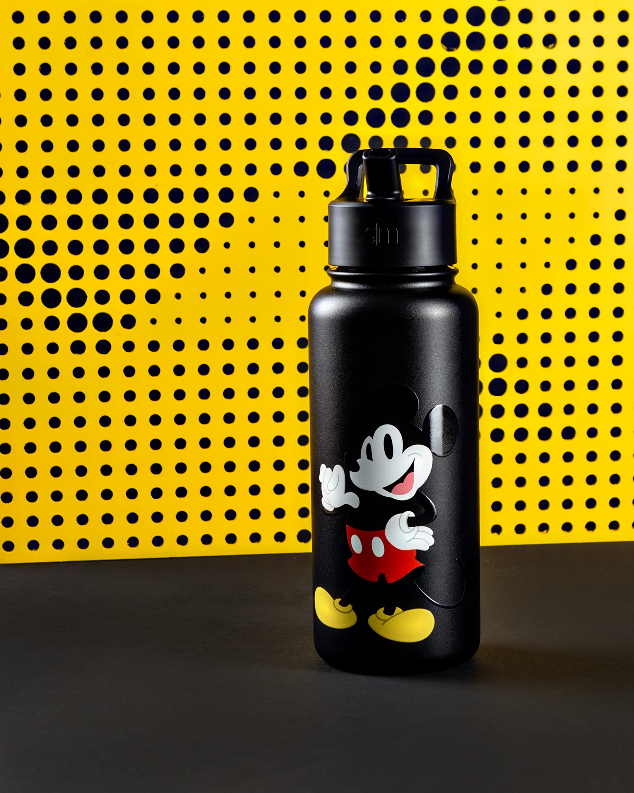 Simple Modern Justice League DC Comics Water Bottle with Straw Lid Insulated Stainless Steel Metal Thermos | Gifts for Women Men