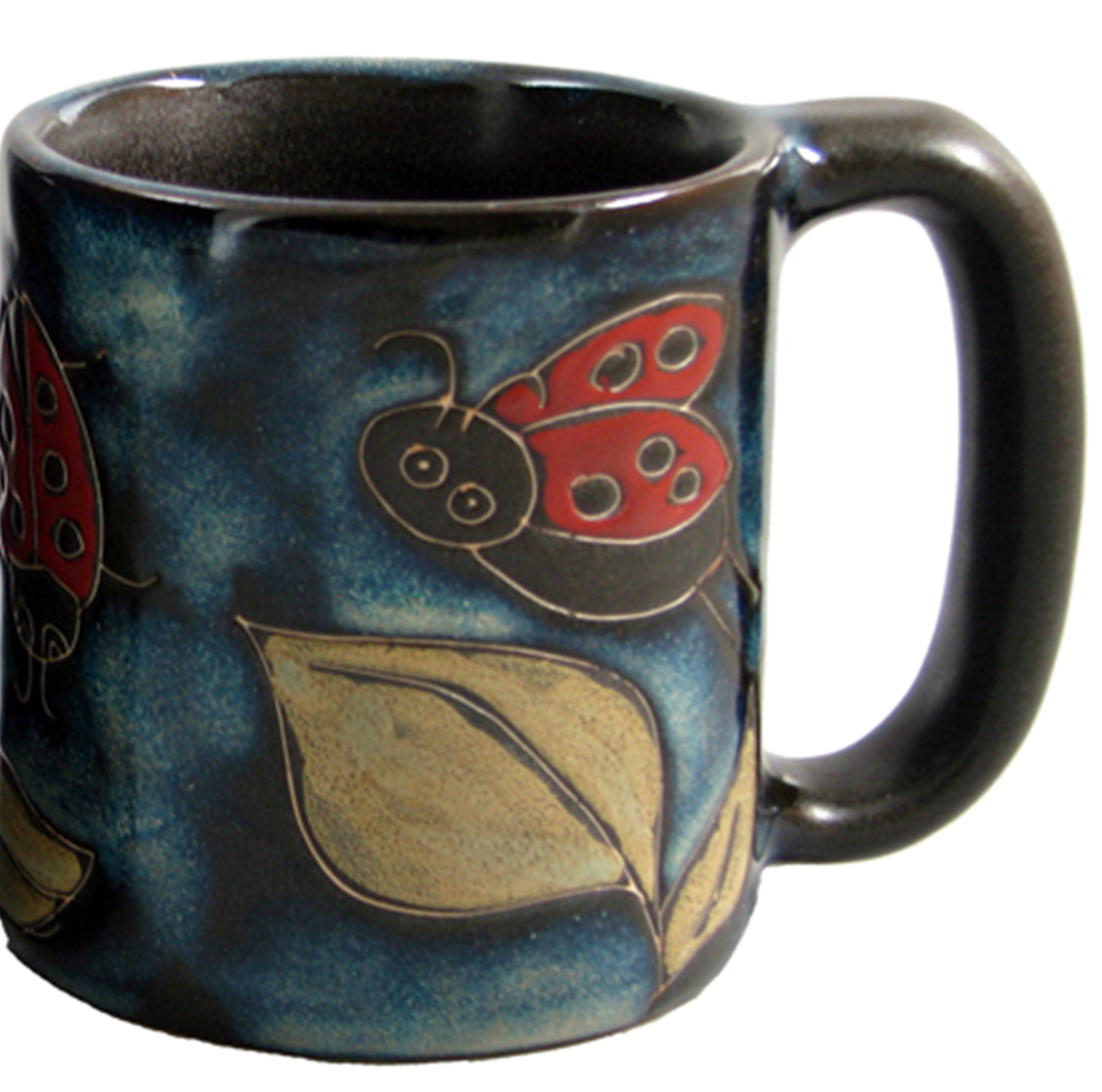Mara Stoneware Mug  Lady Bug  16 oz