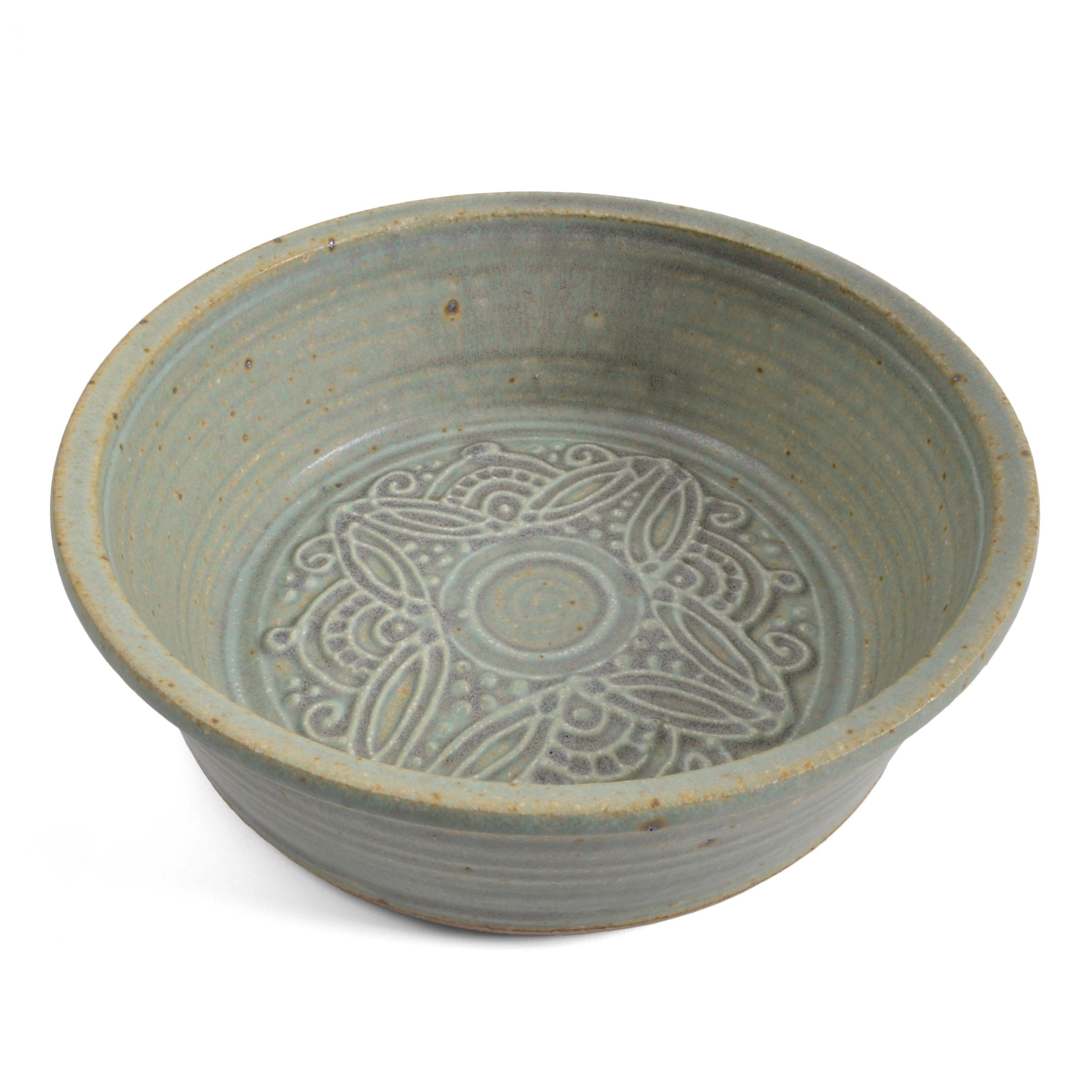 The Potters, LTD 7inch Pie Plate/Baking Dish, Green
