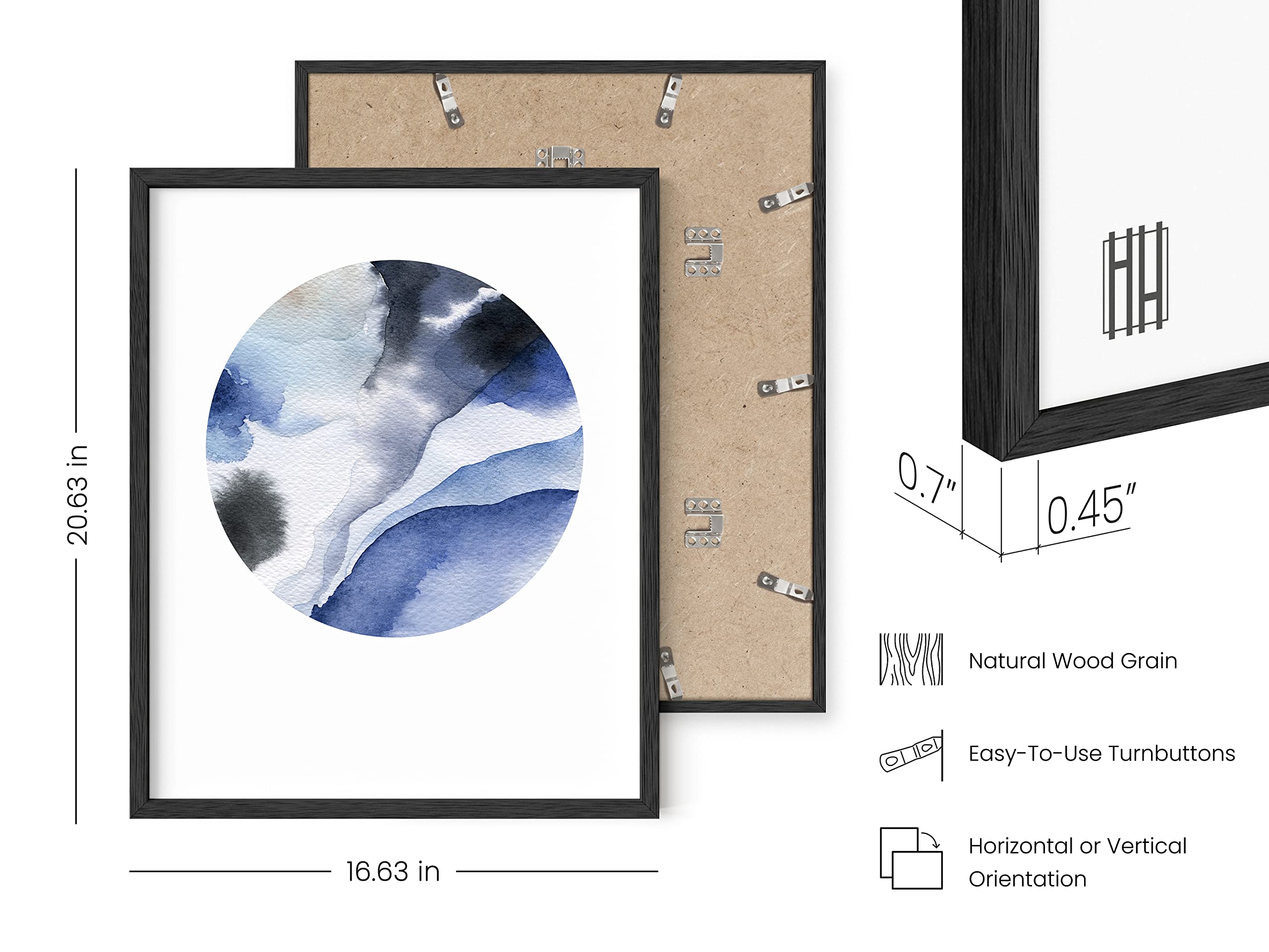 HAUS AND HUES Watercolor Prints Wall Art Pastel - Set of 4 Minimalist Wall Art Prints and Posters Modern Wall Art for Bedroom  Minimalistic Art Prints Modern Abstract Posters Unframed  16x20