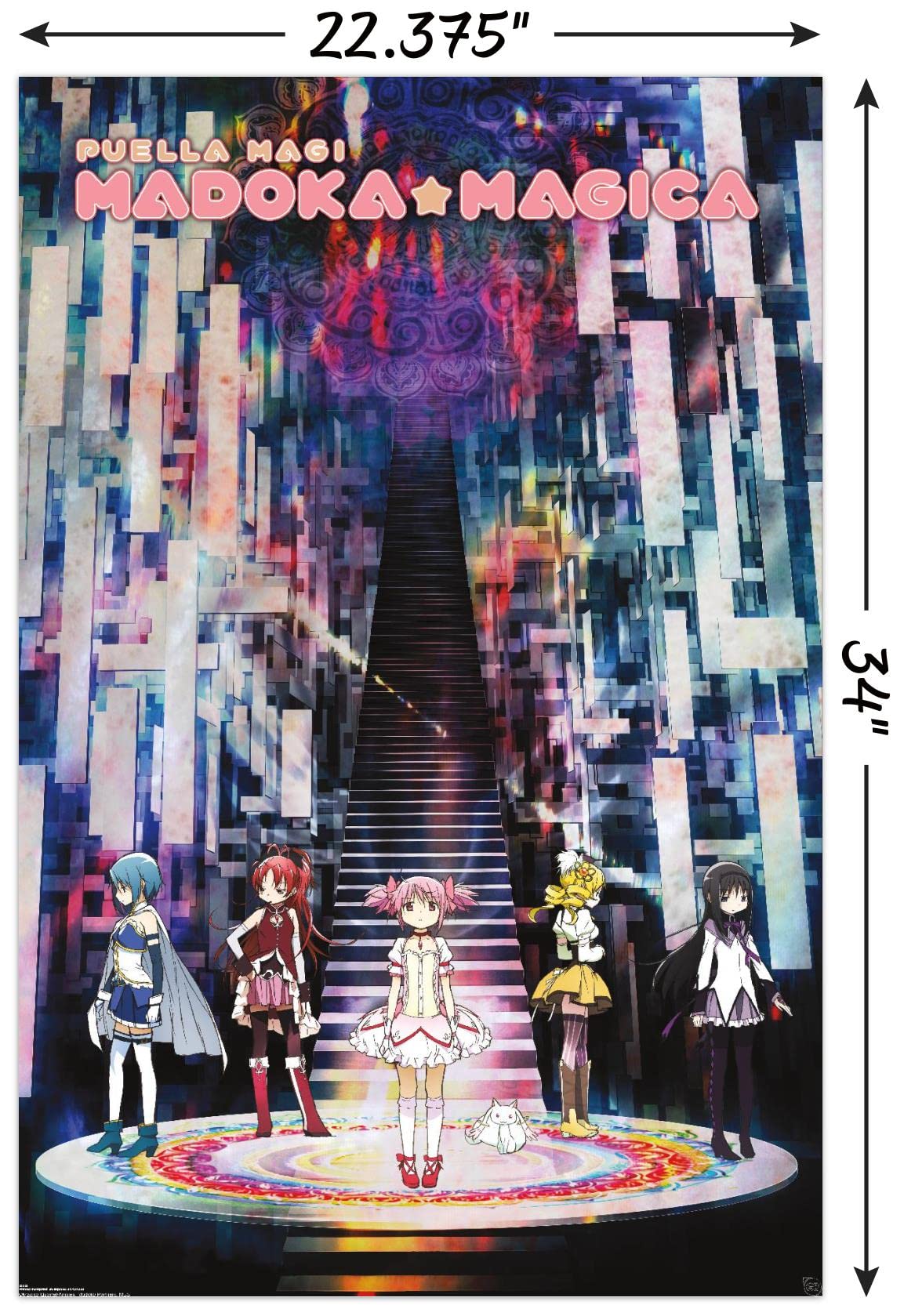 Trends International Puella Magi Madoka Magica Wall Poster, 22.37'' X 34.00'', Unframed Version