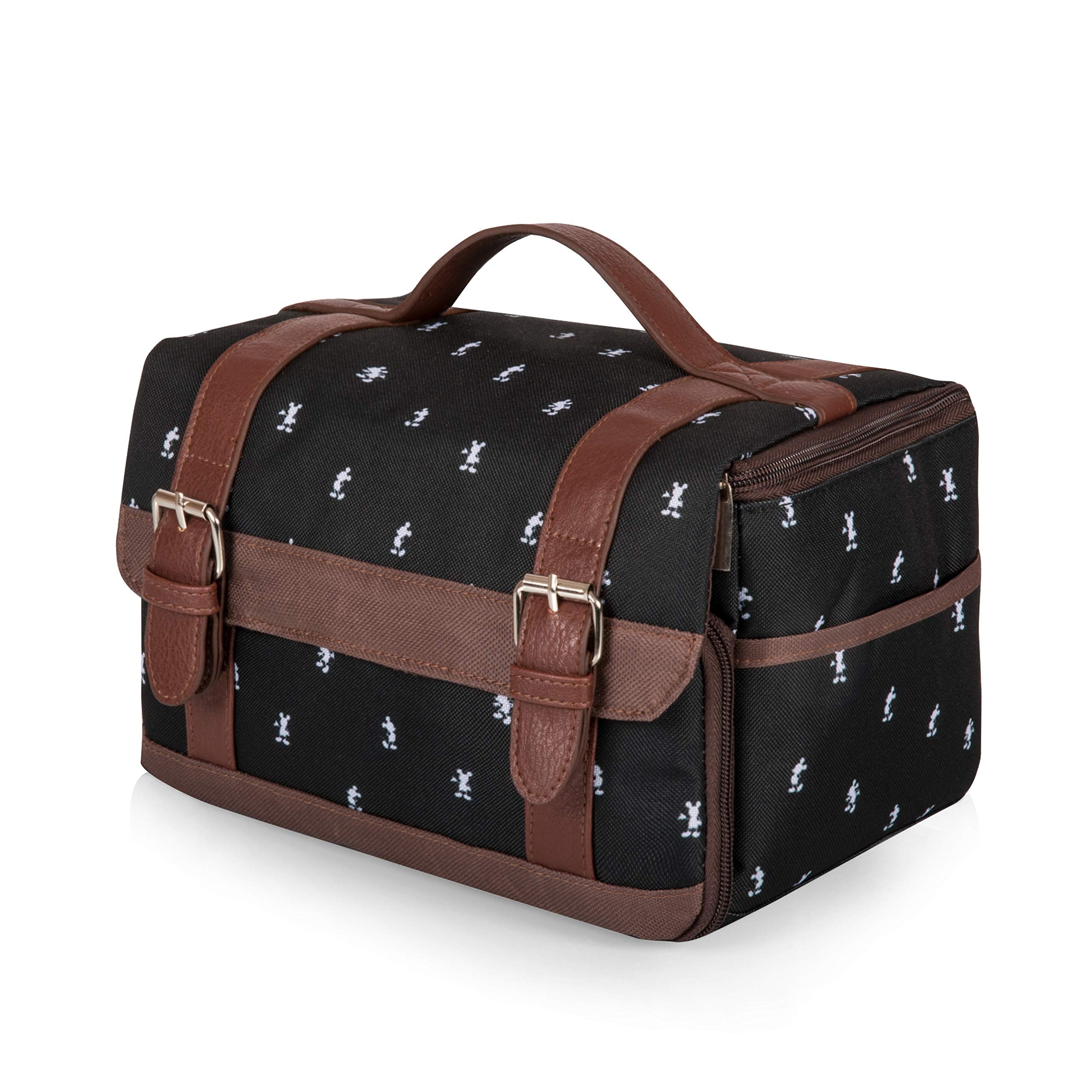 PICNIC TIME Disney Mickey Mouse Lunch Bag  Insulated Lunch Box with Utensil Set  Lunch Cooler Bag  (Mickey Mouse Pattern)