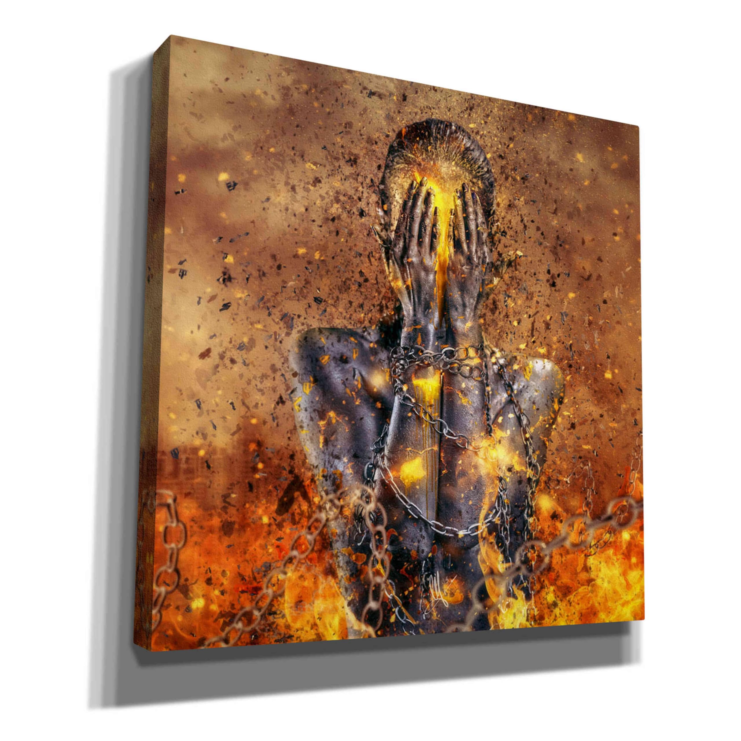 Cortesi Home 'Through Ashes Rise' By Mario Sanchez Nevado, Canvas Wall Art, 18''X18''