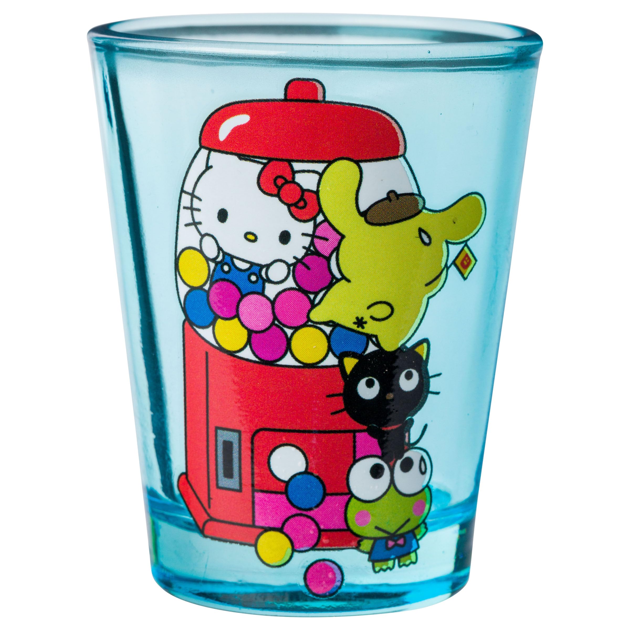 Silver Buffalo Sanrio Hello Kitty And Friends Featuring My Melody, Keroppi, Chococat, Pompompurin, Tuxedo Sam, Cinnamoroll, And