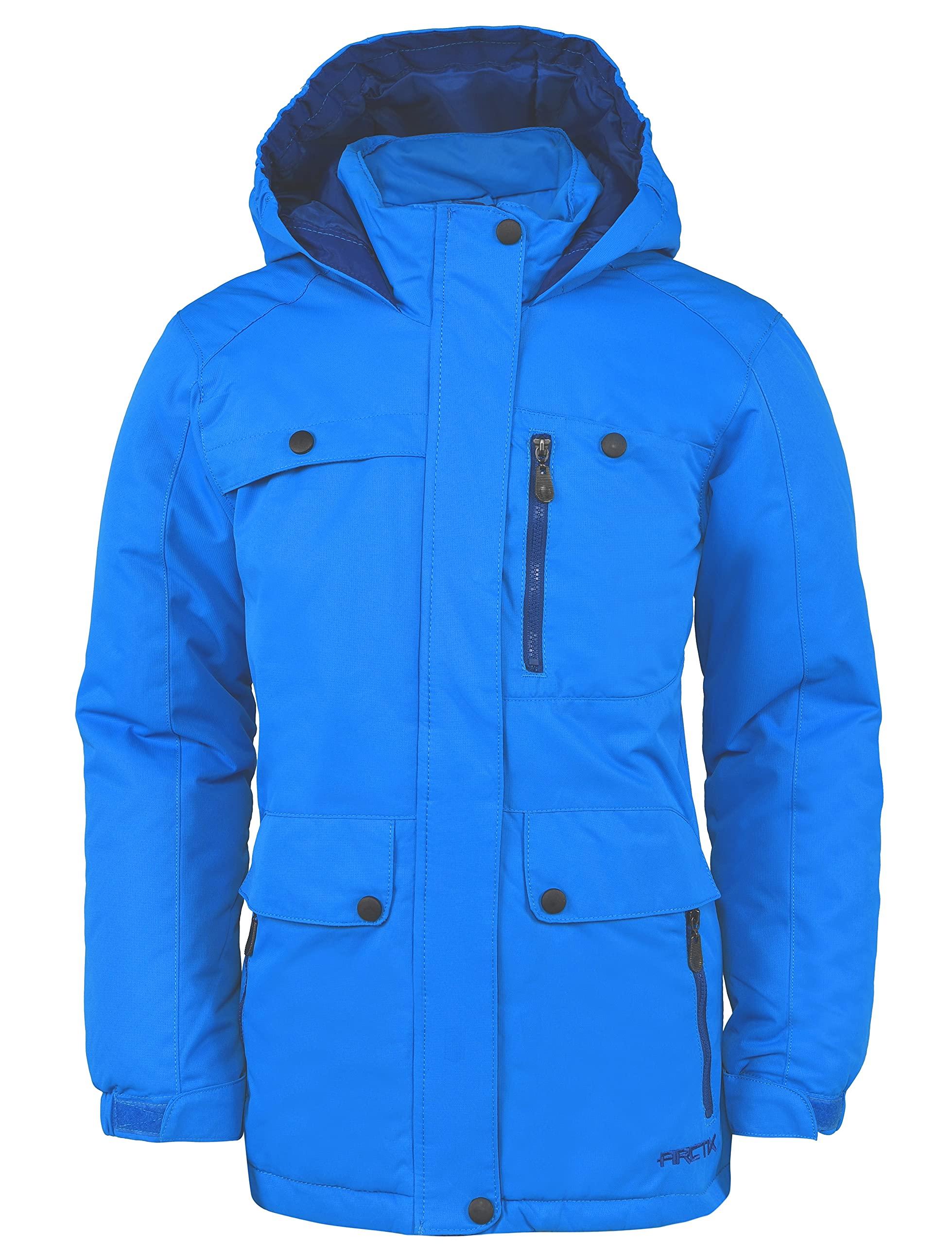 Arctix Kids Jackalope Insulated Winter Jacket, Marina Blue, 5T