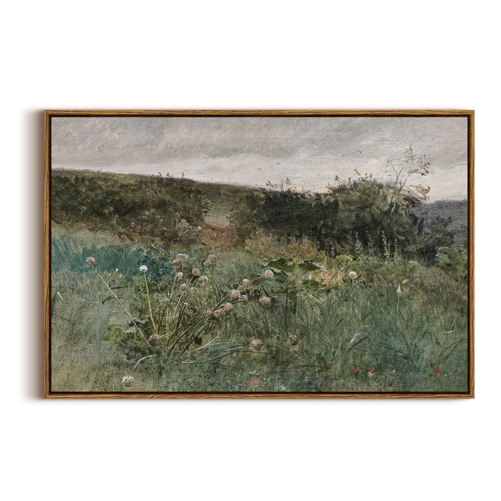 Insimsea Framed Canvas Wall Art Vintage Decor, Rustic Wall Art Room Decor, Classical Paintings, Large Wall Art Prints For Living