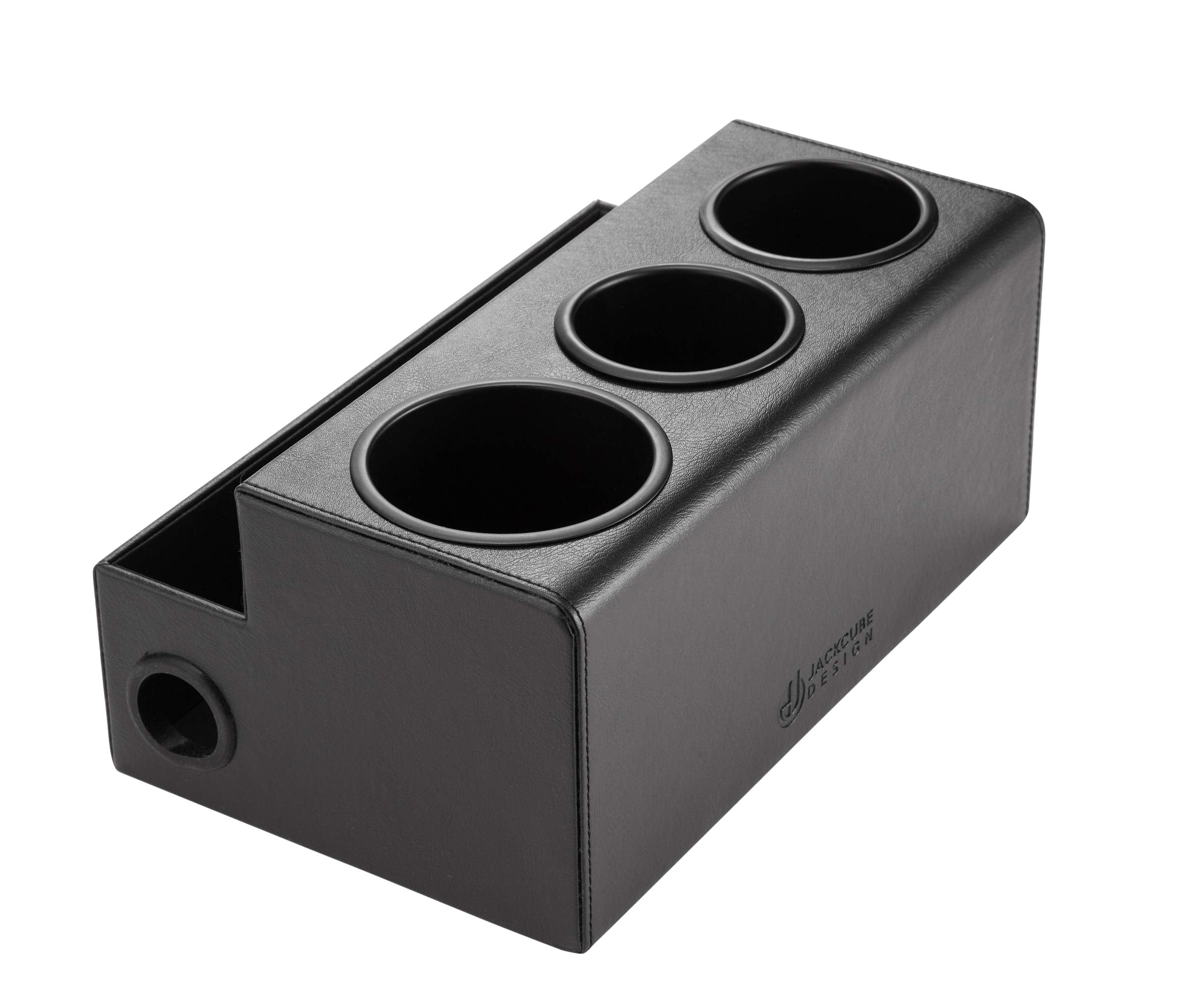 J JACKCUBE DESIGN Hair Dryer Holder - Black Styling Organizer, MK154 Vanity Storage for Accessories and Toiletries