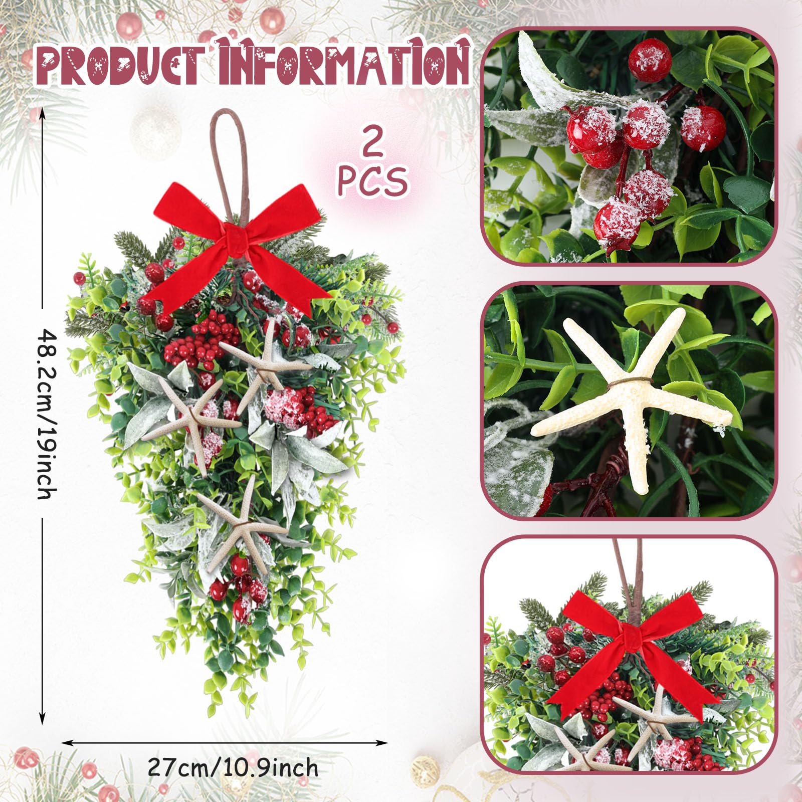 6 Pcs 3 Inch Fall Floral Wreaths Autumn Harvest Sunflowers Pumpkins Leaves Berries Hanging Candle Rings Wreath Mini Thanksgiving