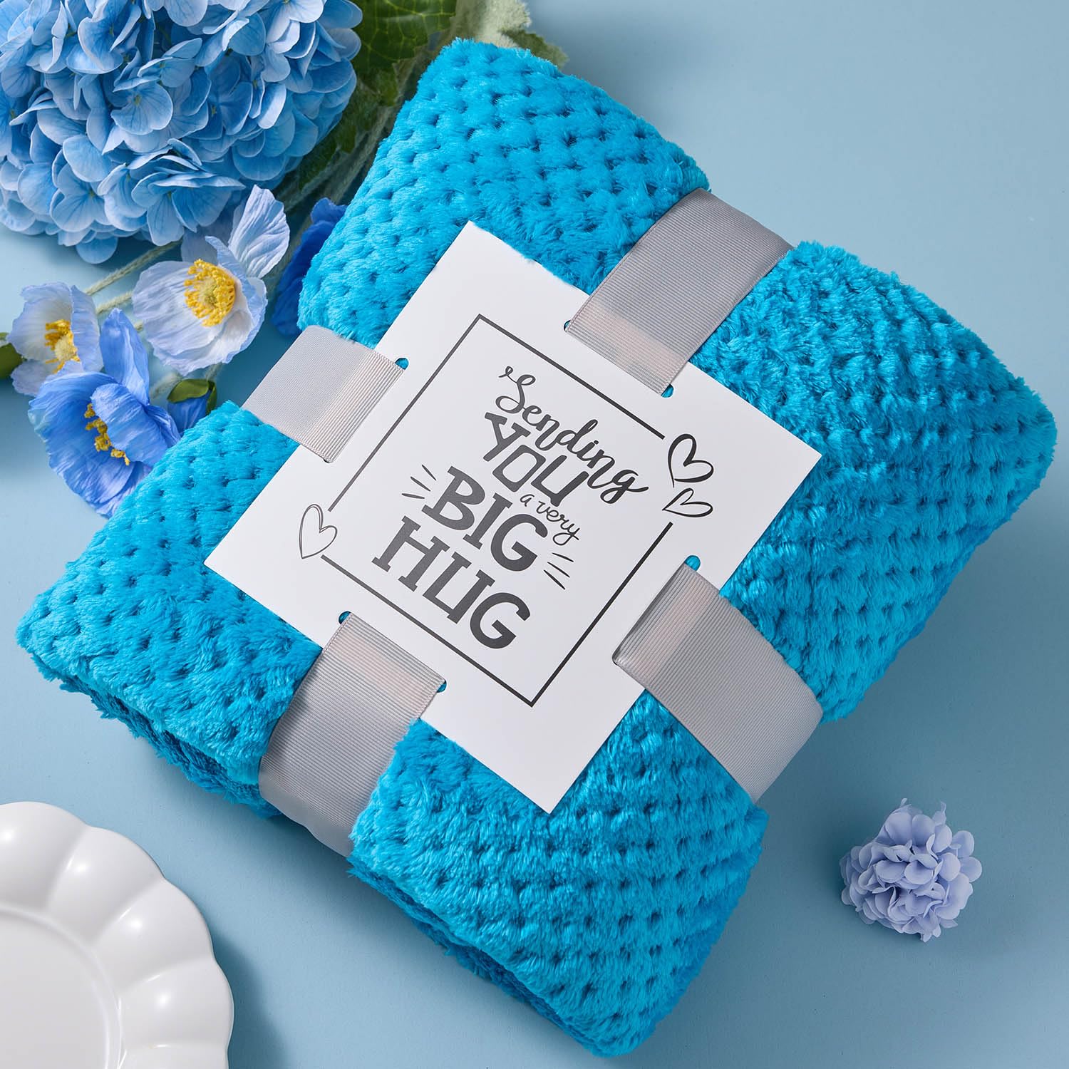 EUASOO Stainless Steel Self Care Package - Mother's Day Gifts for Mom, Blue