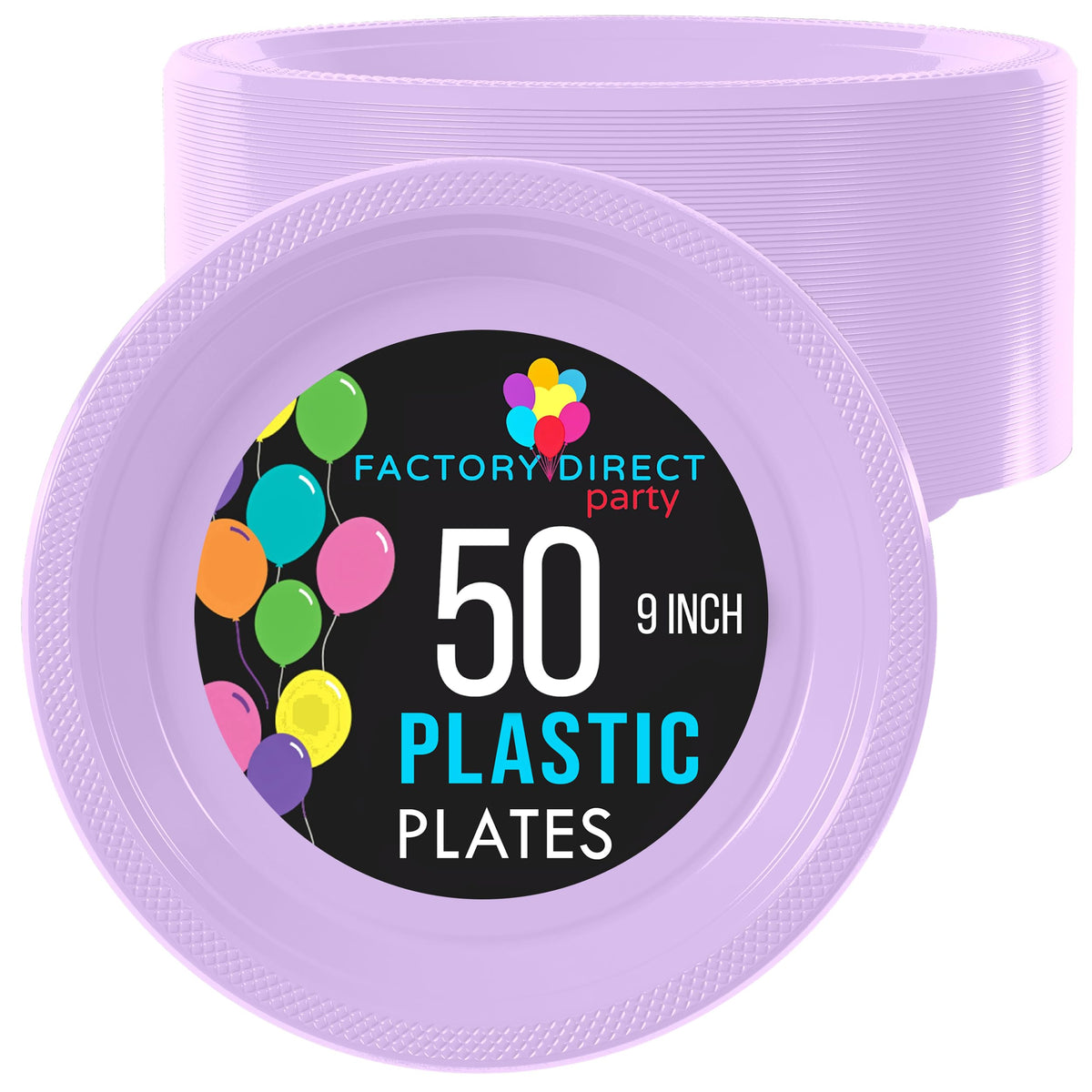 Exquisite Lavender Plastic Plates For Party 9 Lavender Disposable Plates For Party Supplies 50 Pcs Disposable Dinner Plate Hea