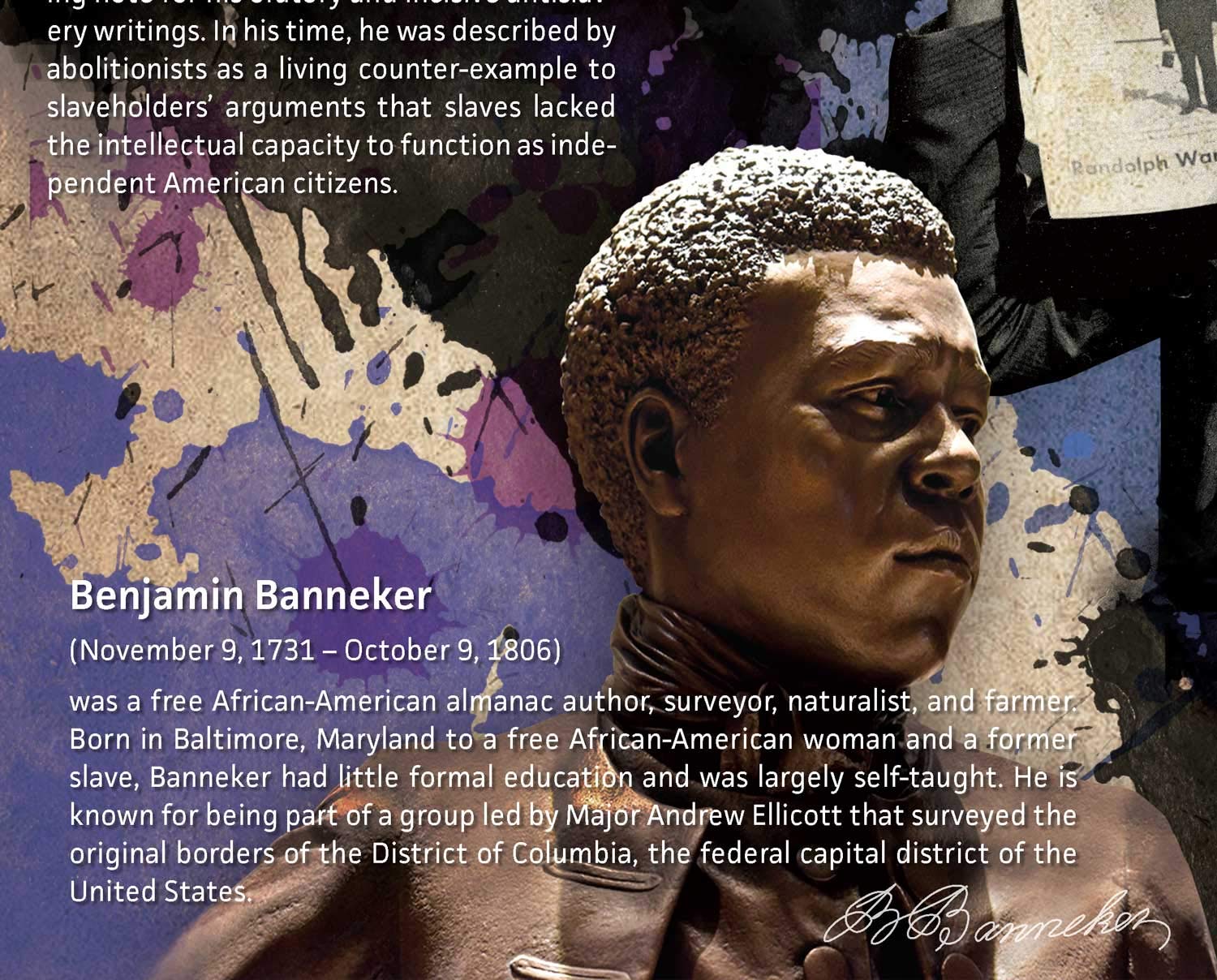 777 Tri-Seven Entertainment Famous Black History People Poster Series 01  24x18  Multicolor