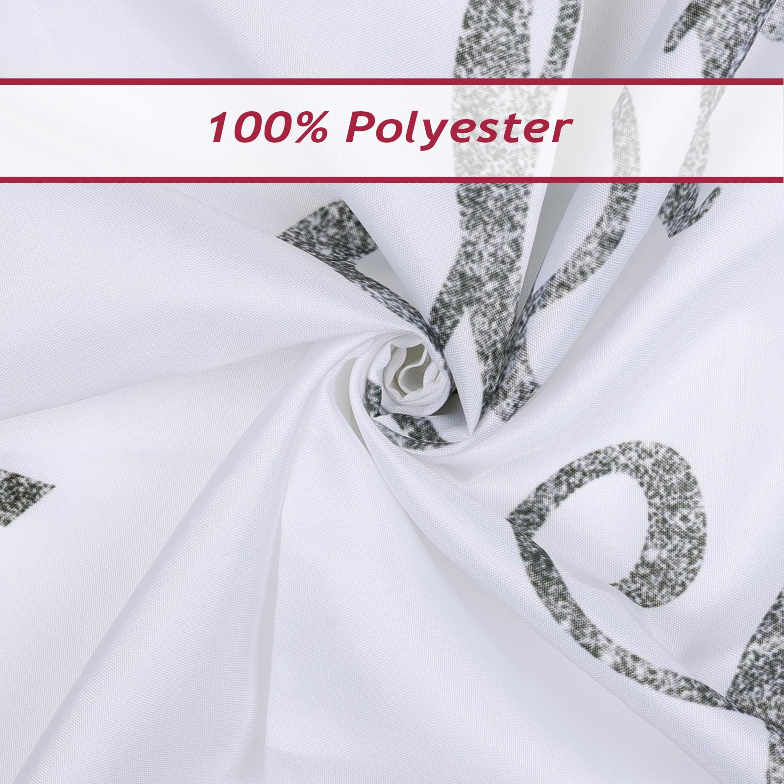 Bonhause Merry Christmas Shower Curtain Red And Green Check Plaid Santa Claus Sleigh Reindeer Decorative Bath Curtain 72 X 72 In