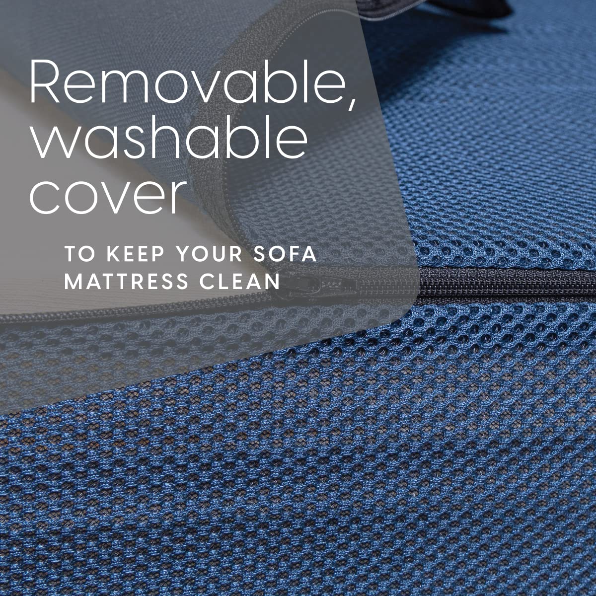 Milliard Tri-Fold Foam Folding Mattress And Sofa Bed For Guests- Cot Size (75''X31''X4.5'')