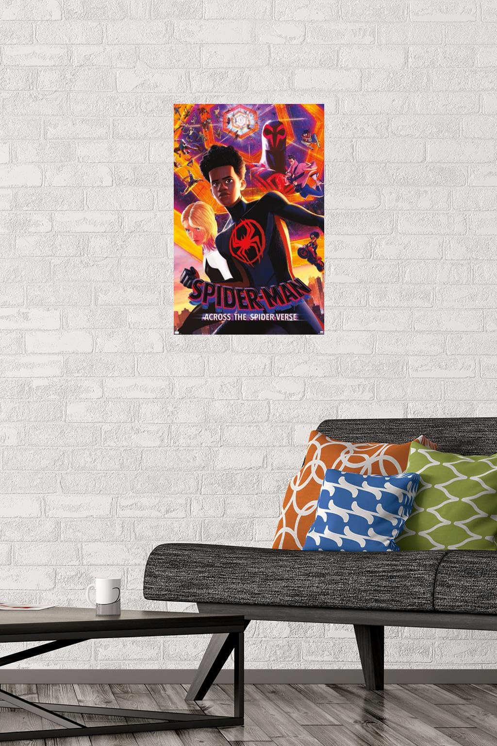 Trends International Marvel Spider-Man: Across The Spider-Verse - Group One Sheet Wall Poster, 14.72'' X 22.37'', Premium Poster