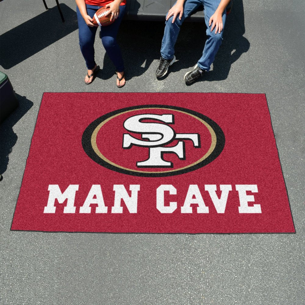 NFL - San Francisco 49ers Man Cave Rug - 5ft. x 8 ft.