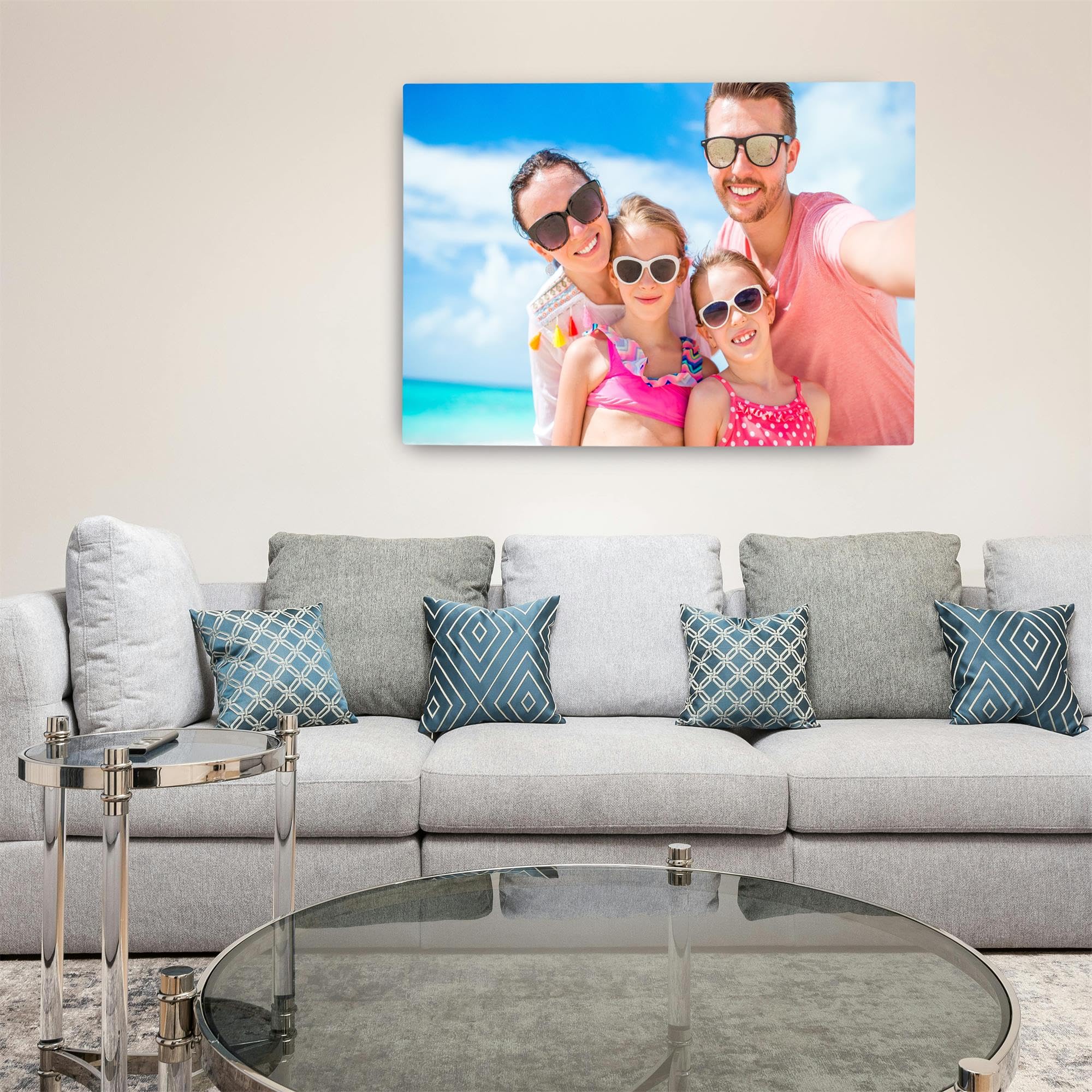 Drollx Custom Metal Photo Prints Wall Art Decor Personalized Aluminum Prints With Your Photos Customized Picture Gifts